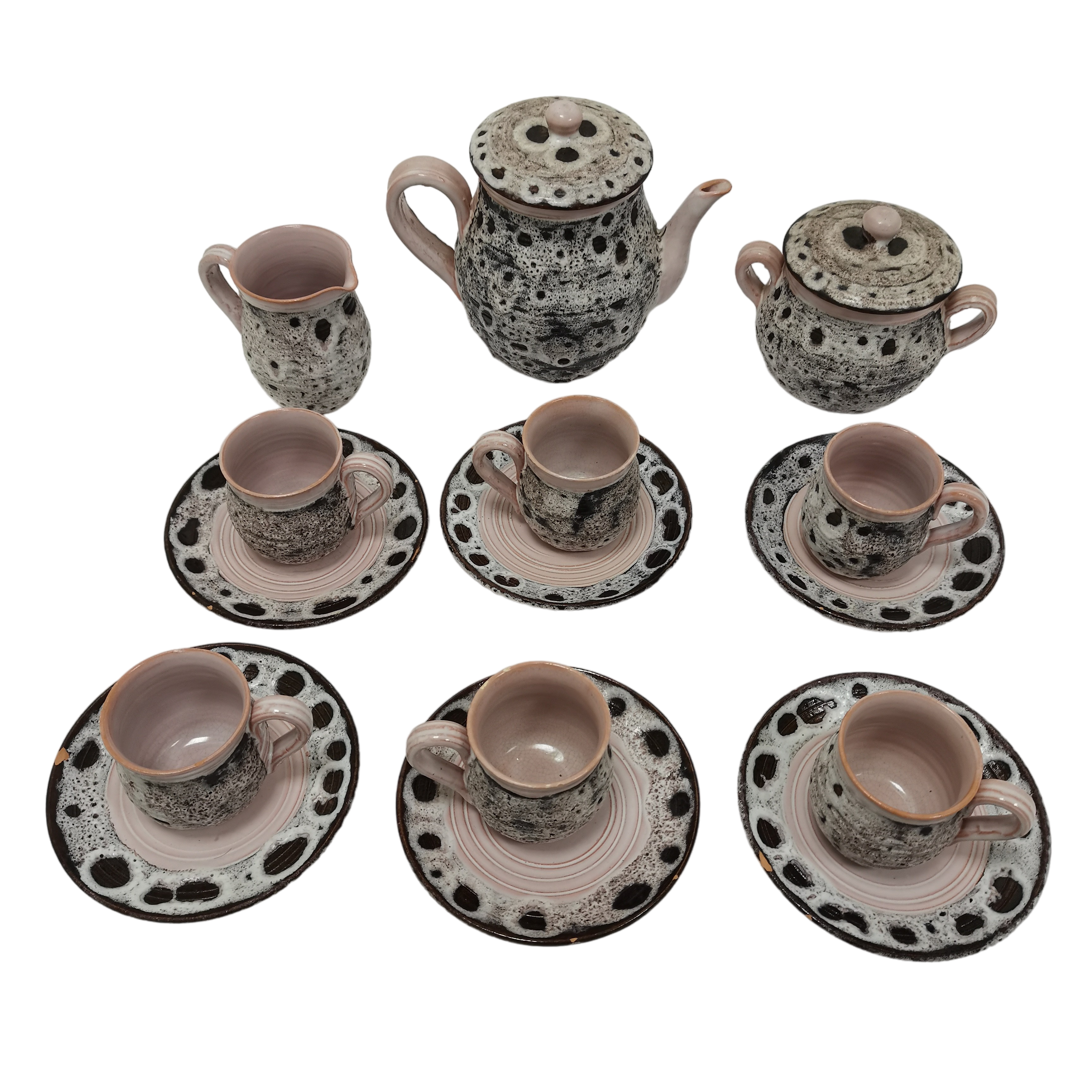 MÄSER 931492 Bel Tempo II Frühstück-Service für 6 Personen im Vintage Look, handbemalte Keramik, 18-teiliges Geschirr-Set, Blau, Steingut, Rauchblau ab € 48,63 (Juni 2026