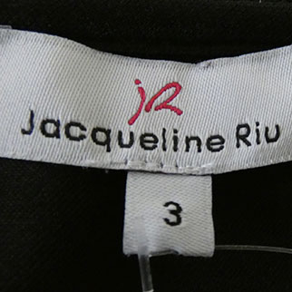 T-shirt noir imprimé - manches courtes - Jacqueline Riu - T.3 - Photo 3