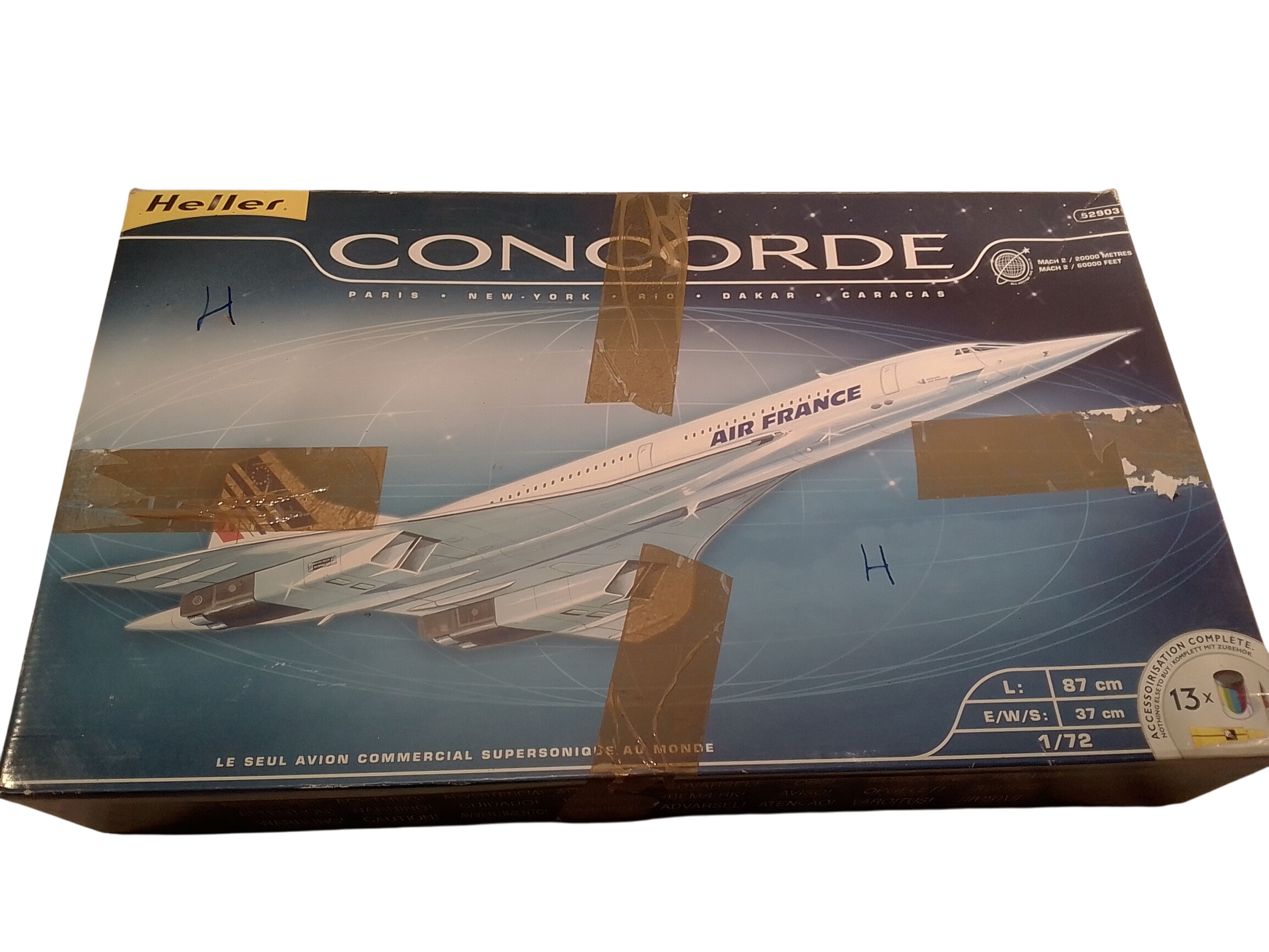 Maquette avion Concorde État correct -  reconditionné disponible sur Label Emmaüs