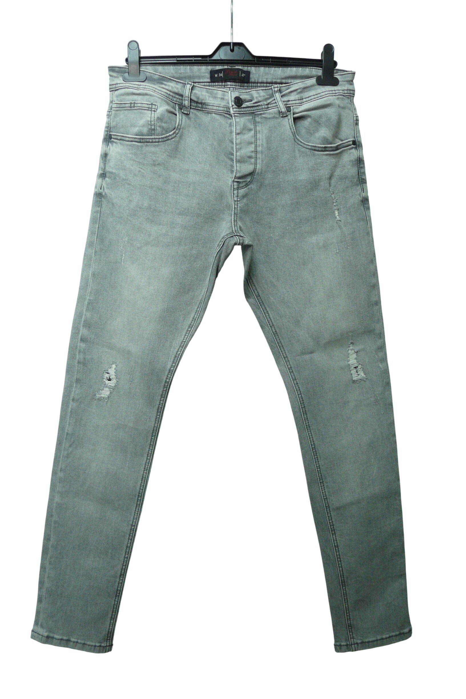 HO39 - Jean effet trashé - True Rise - Taille 44 - Photo 0
