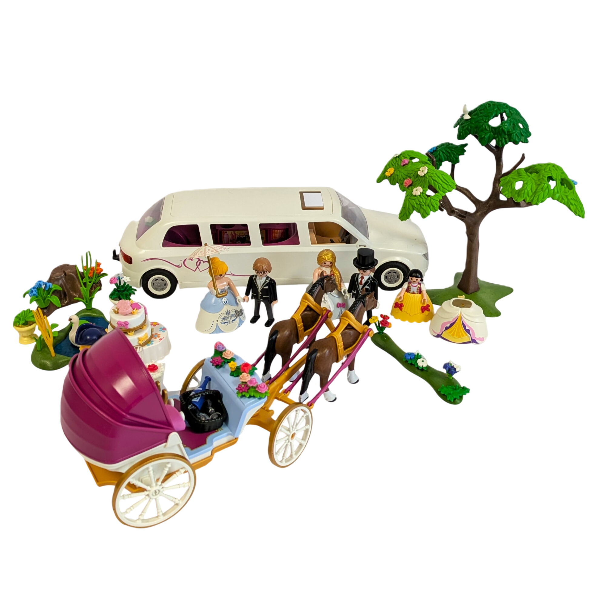 🌸 Lot Playmobil Mariage Princier & Limousine Très bon état -  reconditionné disponible sur Label Emmaüs