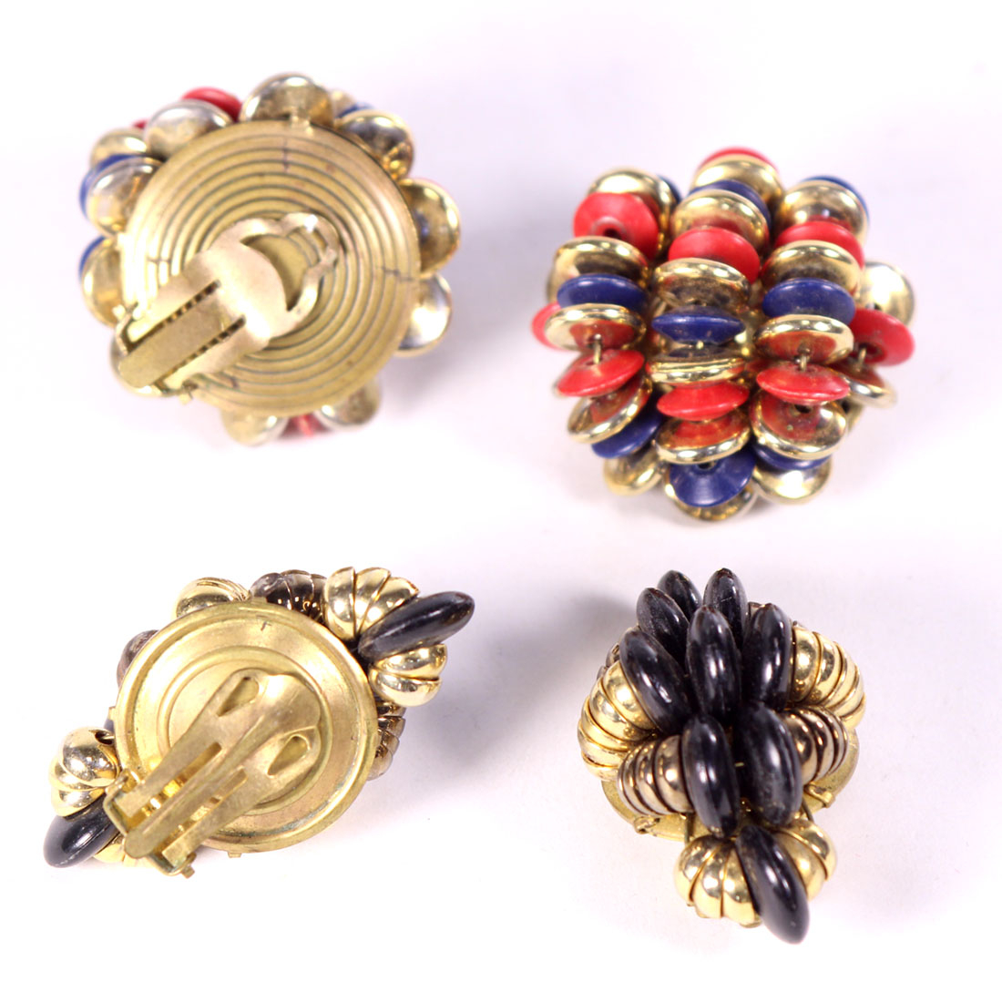 Boucles d'oreille à clip vintage Bon état - Vue 3 - 
