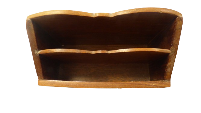 Lot porte courrier et coffret en bois Naf Naf - Photo 3