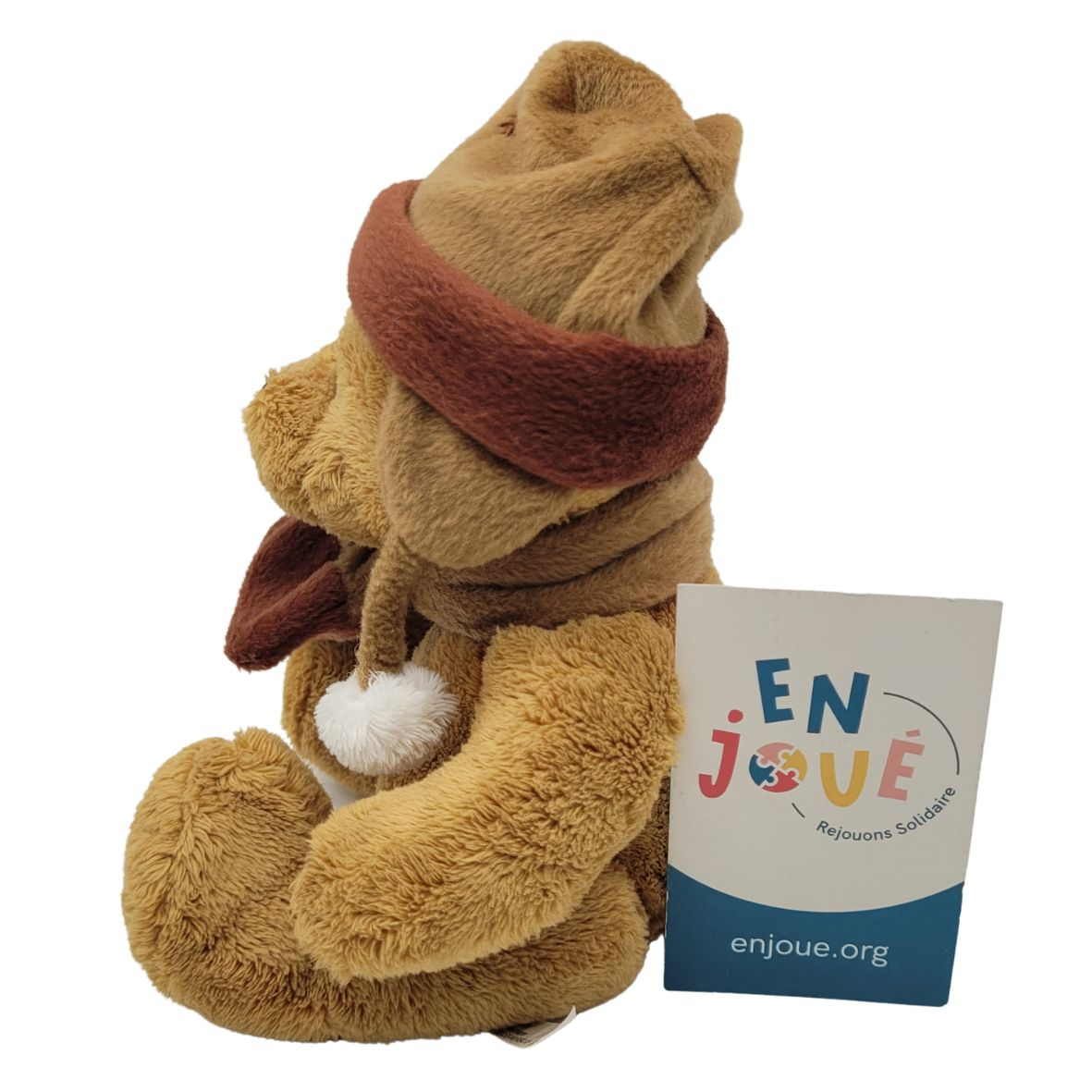 Voir photo 3 de Peluche - Ours marron bonnet écharpe 15 cm - Maxita - Dés 6 mois. Peluche - Ours marron bonnet écharpe 15 cm - Maxita - Dés 6 mois. Bon état - Vue 3 -