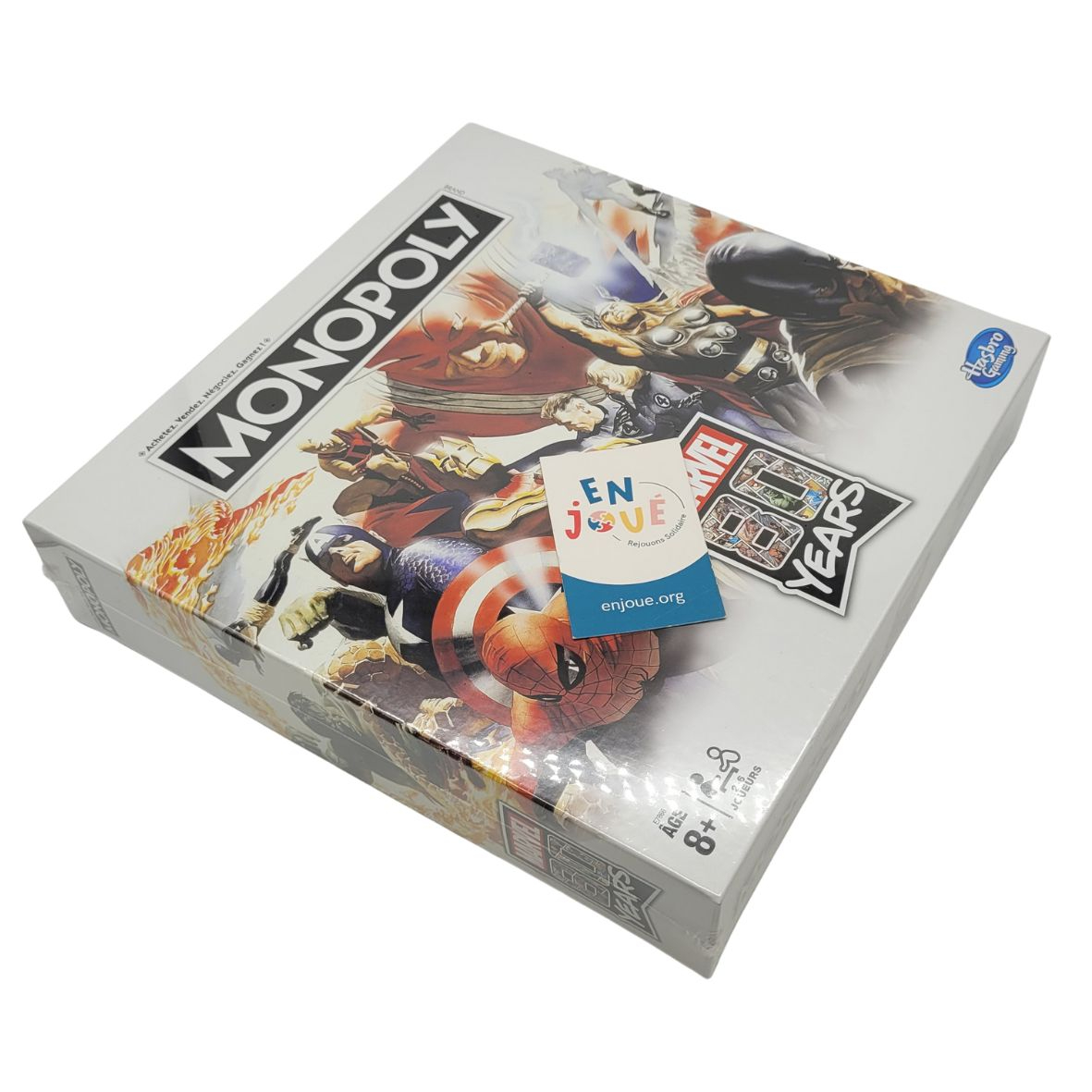 Jeu de société - Monopoly Marvel 80 Years - Hasbro - A partir de 8 ans. Comme neuf - Vue 2 - 