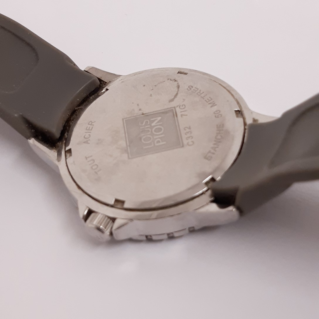 Montre vintage femme louis Pion avec cadran en acier numérotée C332 7IG - Photo 2