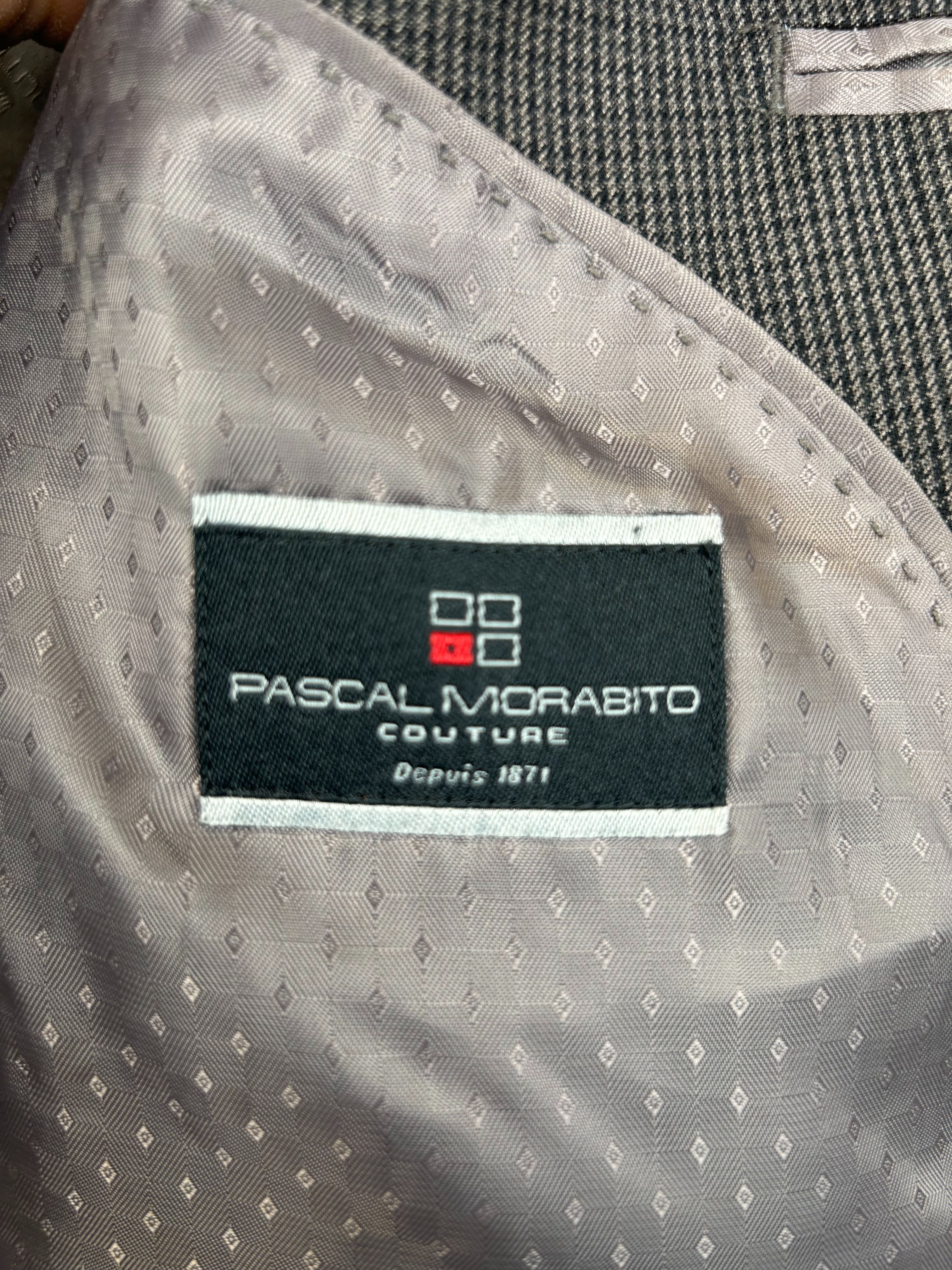 Veste de costume gris - Pascal Morabito Couture - 52 - Photo 3