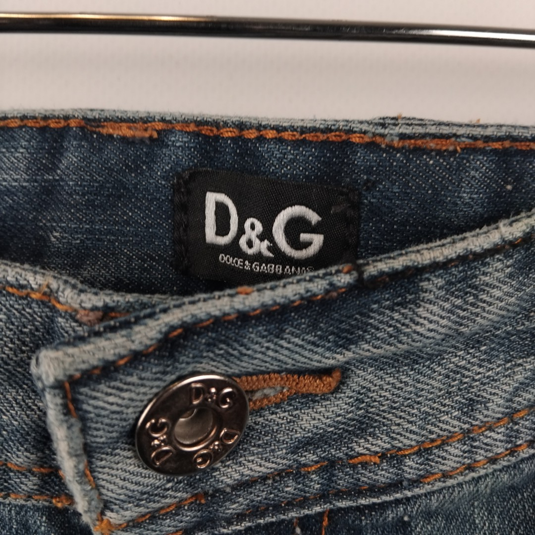 Dolce & Gabbana - pantalon en jeans 100% coton - Taille 44/46 ( estimé) - Photo 3