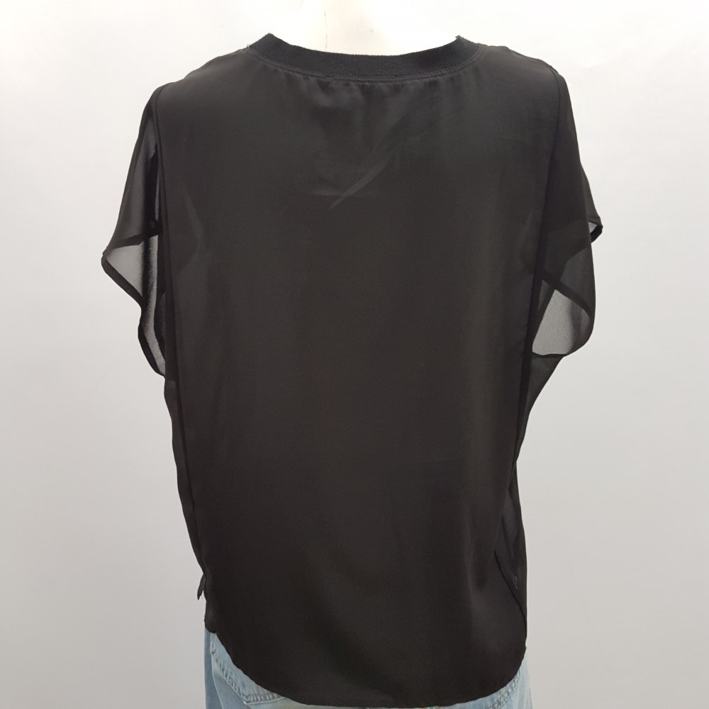 Top en voile noir - MONOPRIX - taille 38  - Vue 3 - 