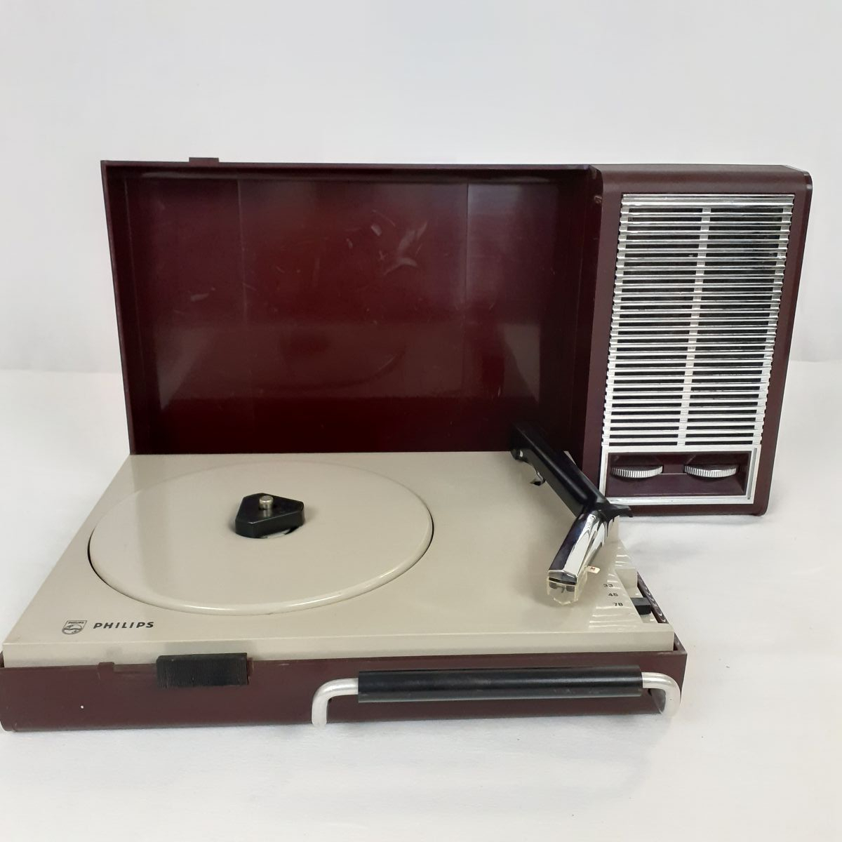 Tourne-disques Philips - Vintage - Années 60 Bon état - Vue 2 - 
