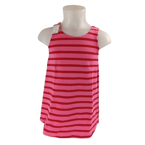 Robe marin couleur rose enfant (2 ans ) fabriqué dans notre atelier Acsomur à partir de tissu recyclé - Photo 0