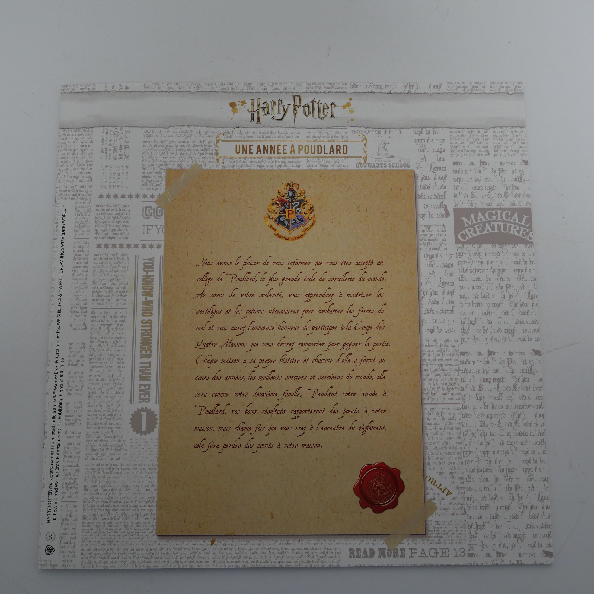 Jeu de société Harry Potter : Une année à Poudlard. Topi Games Très bon état - Vue 22 - 