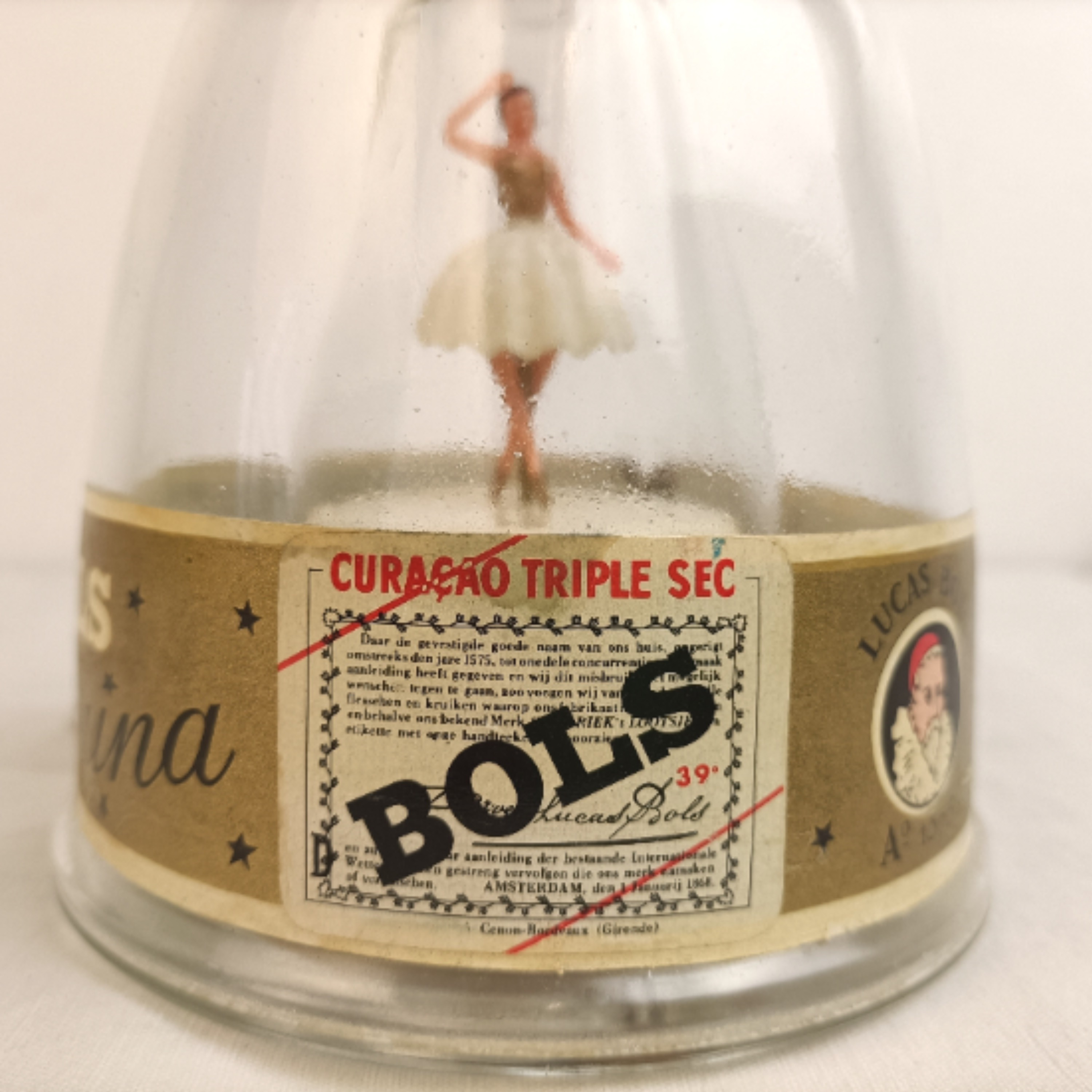 Bouteille musicale Bols Ballerina - Musique "La Traviata" - Bon état - Photo 2