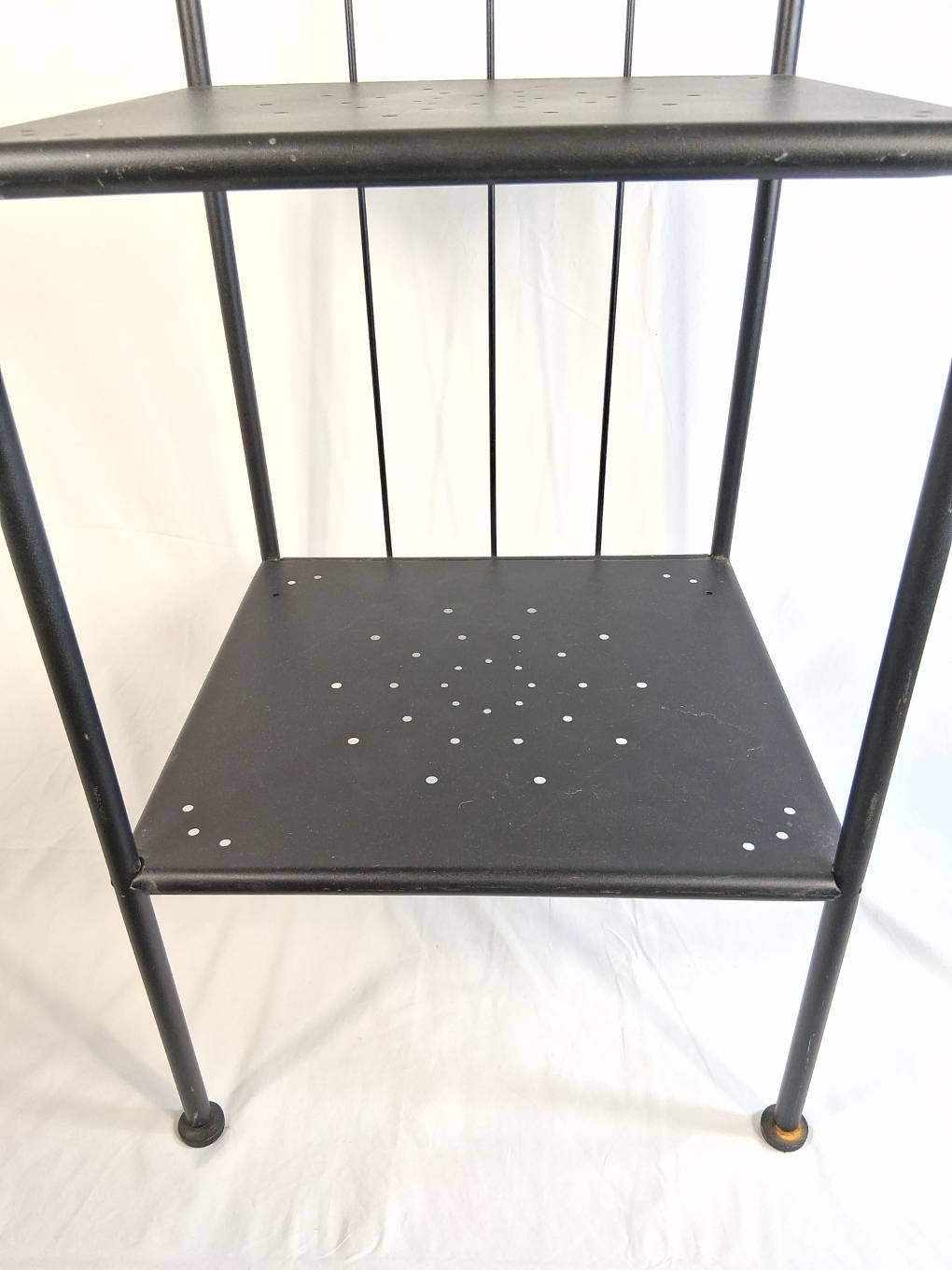 Etagère en fer forgé et verre neuve - Photo 2