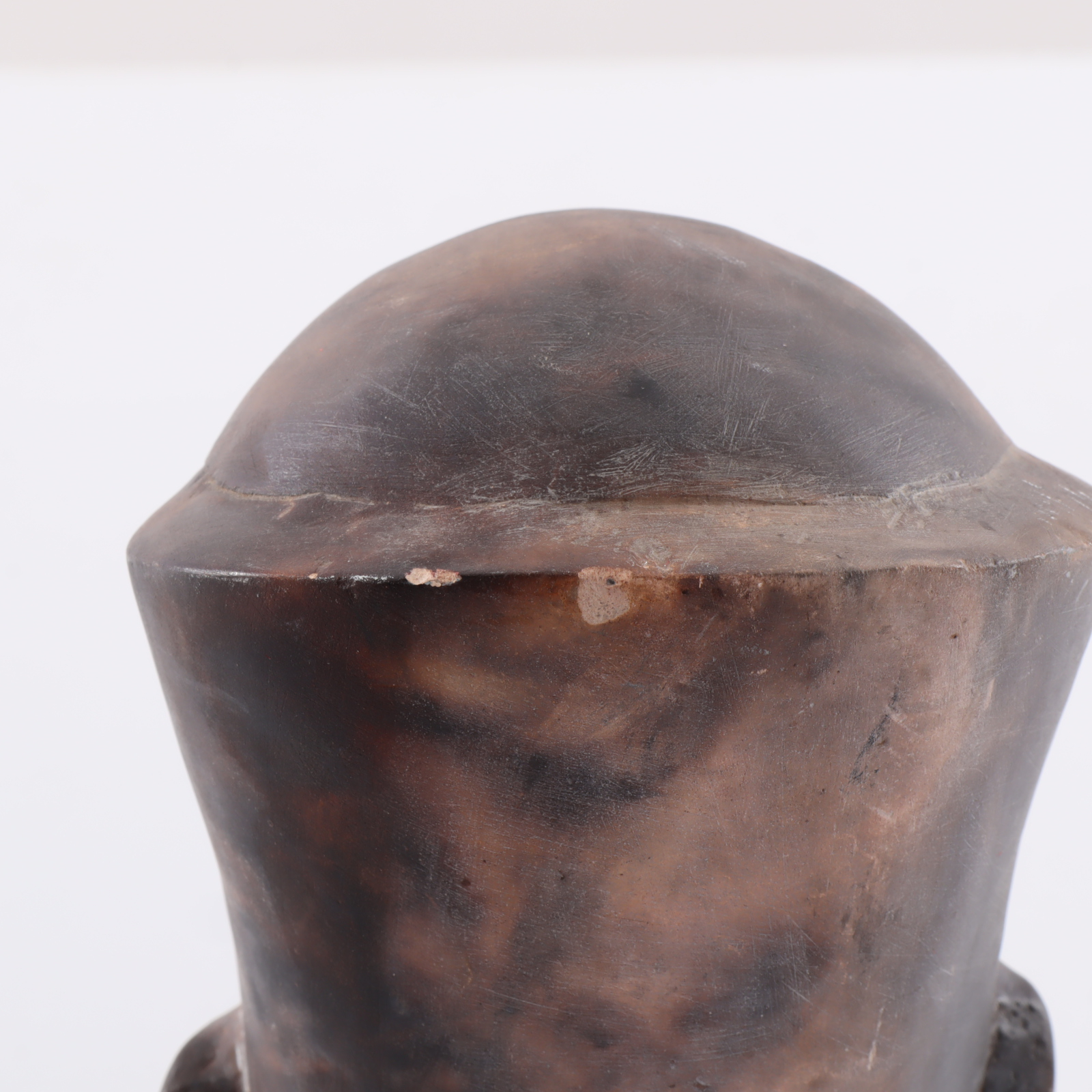 Sculpture égyptienne tête du Pharaon Ramsès II État correct - Vue 4 - 