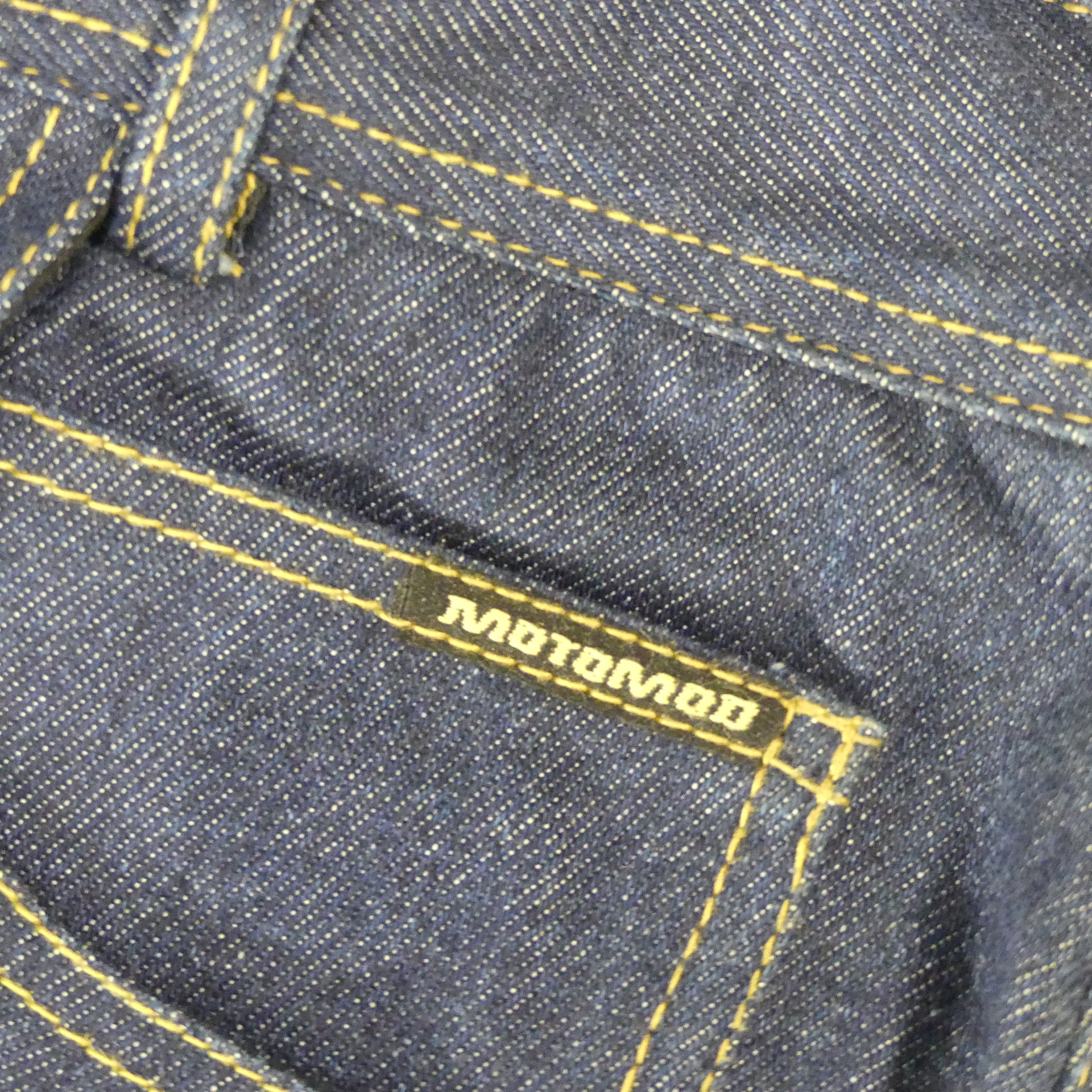 Pantalon pour femme jean bleu Moto Mod 36  - Très bon état - Photo 3