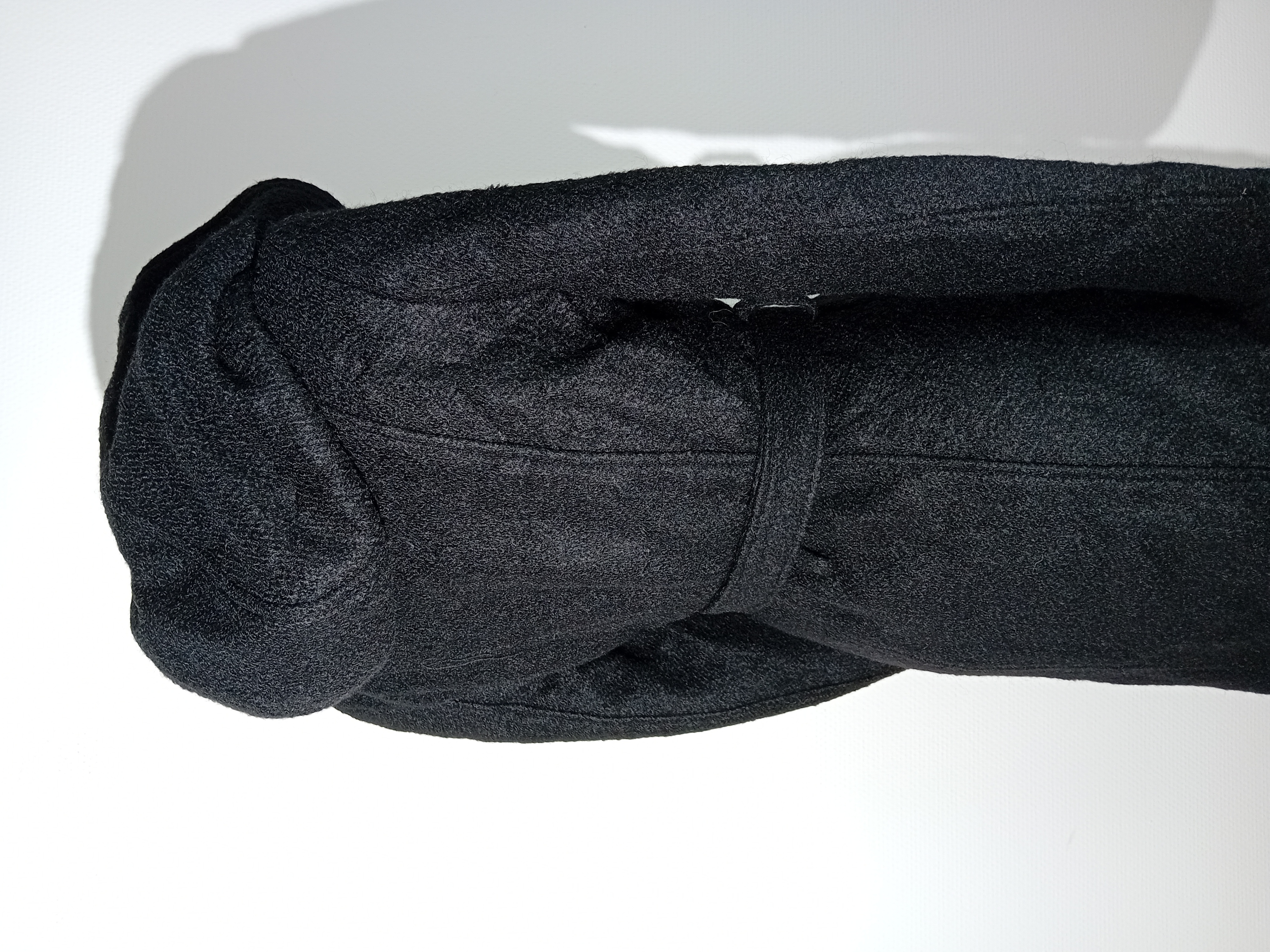 Manteau Noir Anna Field À Capuche Ceinturé S 36 (T3691) Très bon état - Vue 4 - 