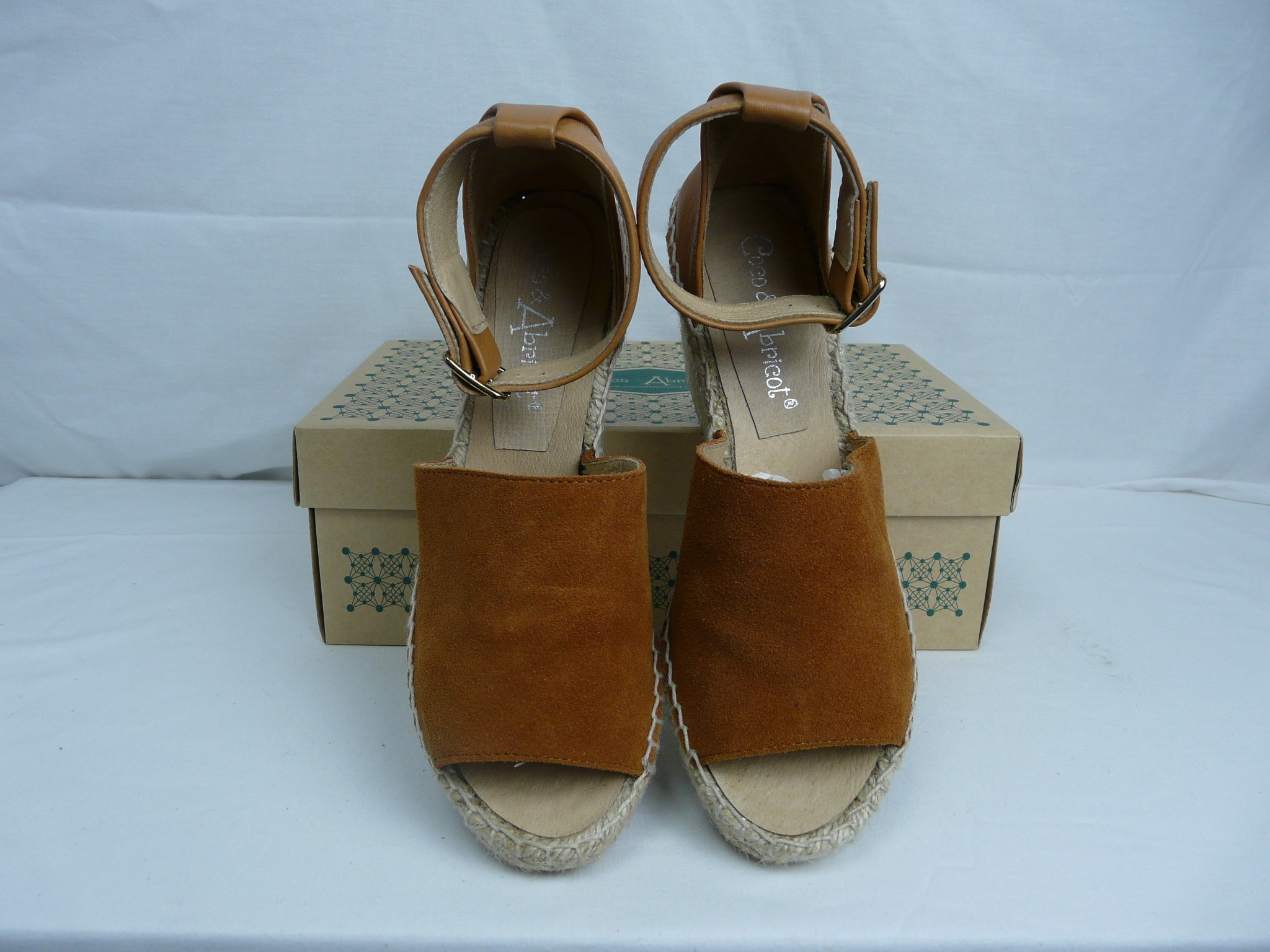 C39 - Espadrilles à talons compensés - Coco & Abricot - Pointure 37 Très bon état - Vue 4 - 