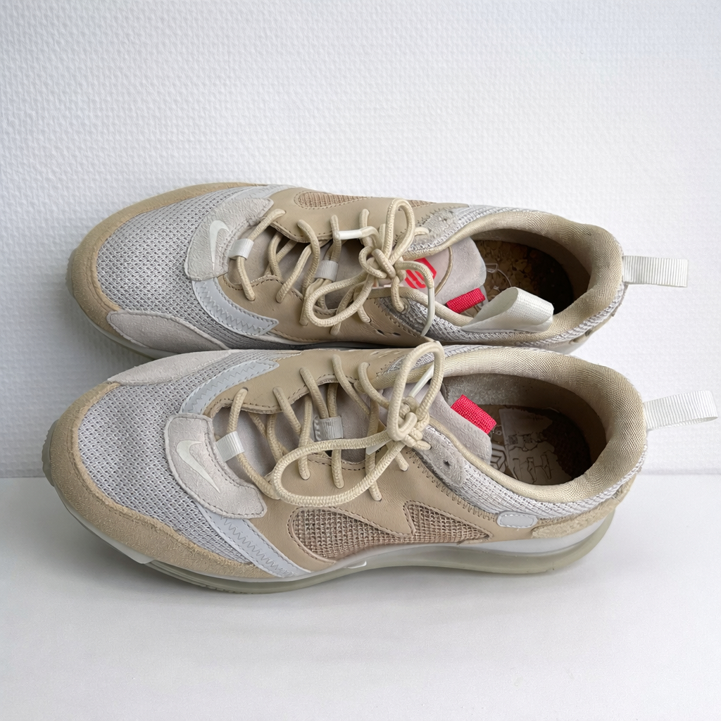 Nike - Baskets - Daim et cuir Beige gris - Taille 42,5 Très bon état - Vue 4 - 
