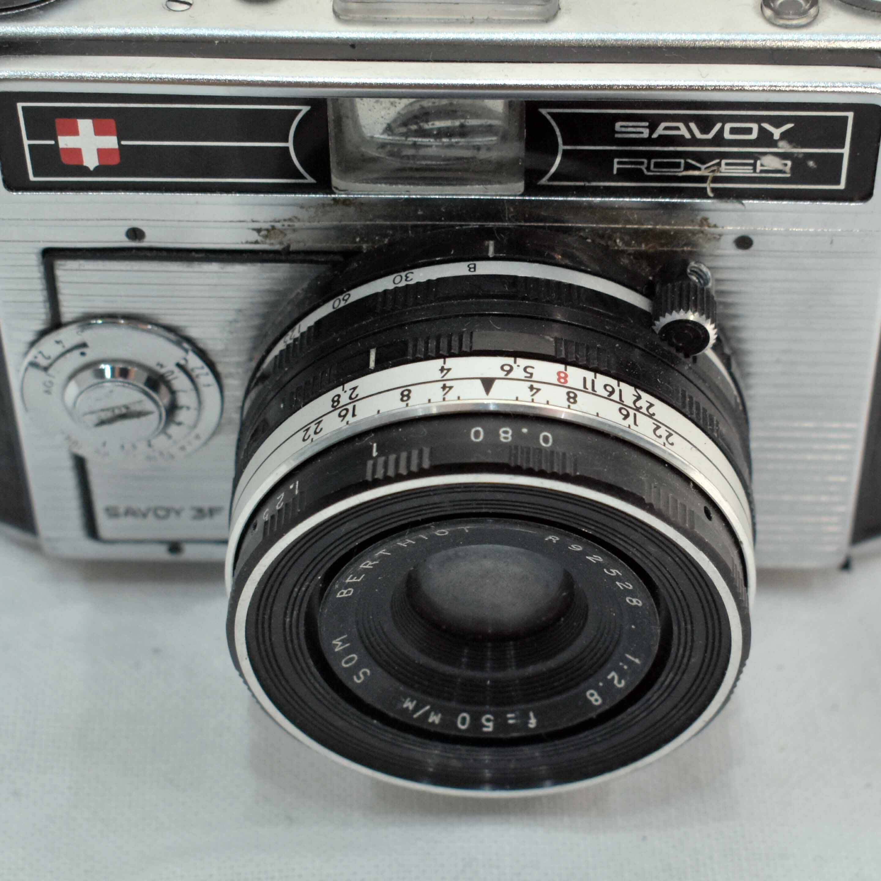 Royer® Savoy III F (Flash) - Appareil photo Argentique 24x36 - Bon état - Photo 6