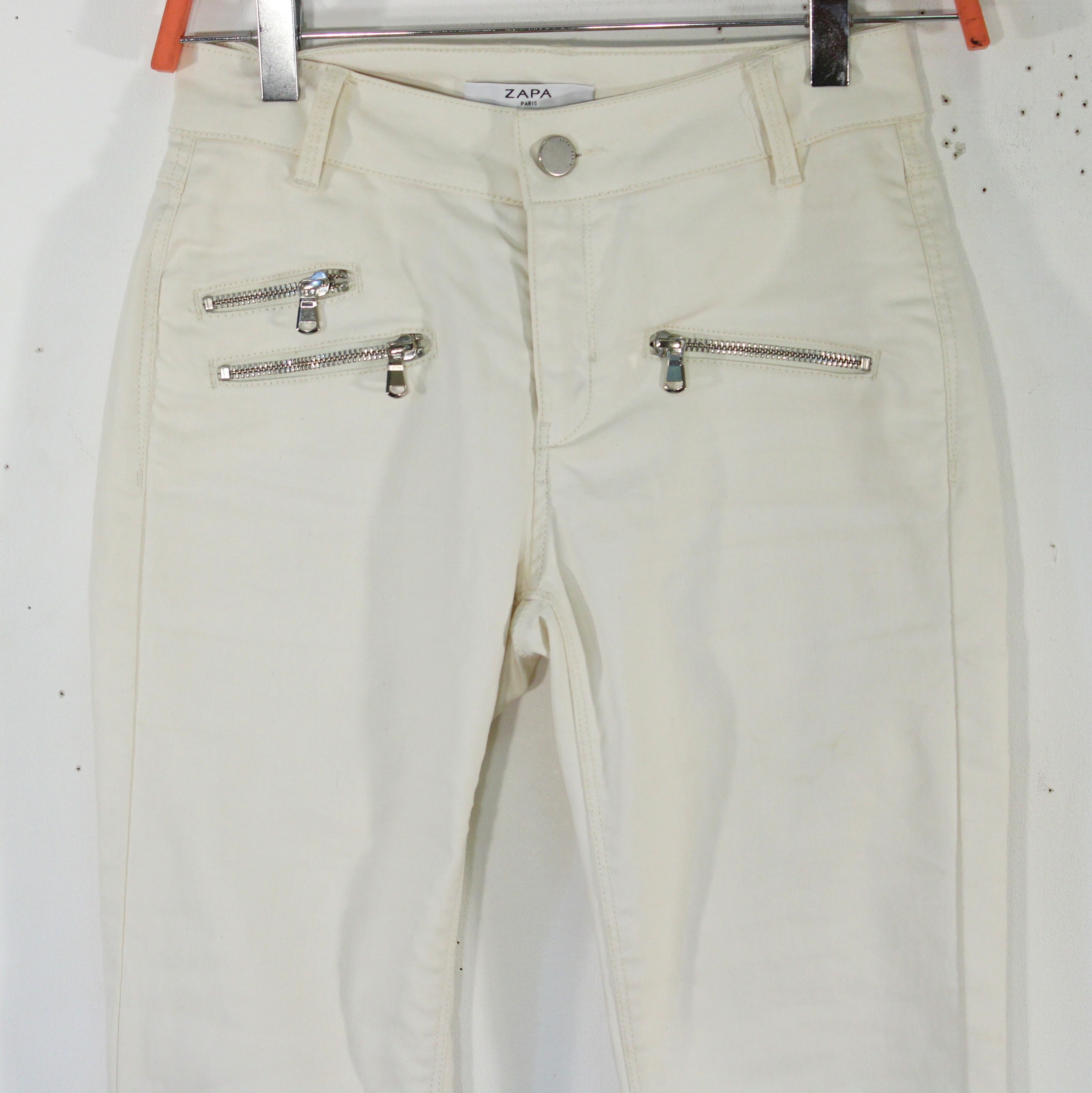 Jean's Femme Ecru ZAPA Taille 34 - Photo 2