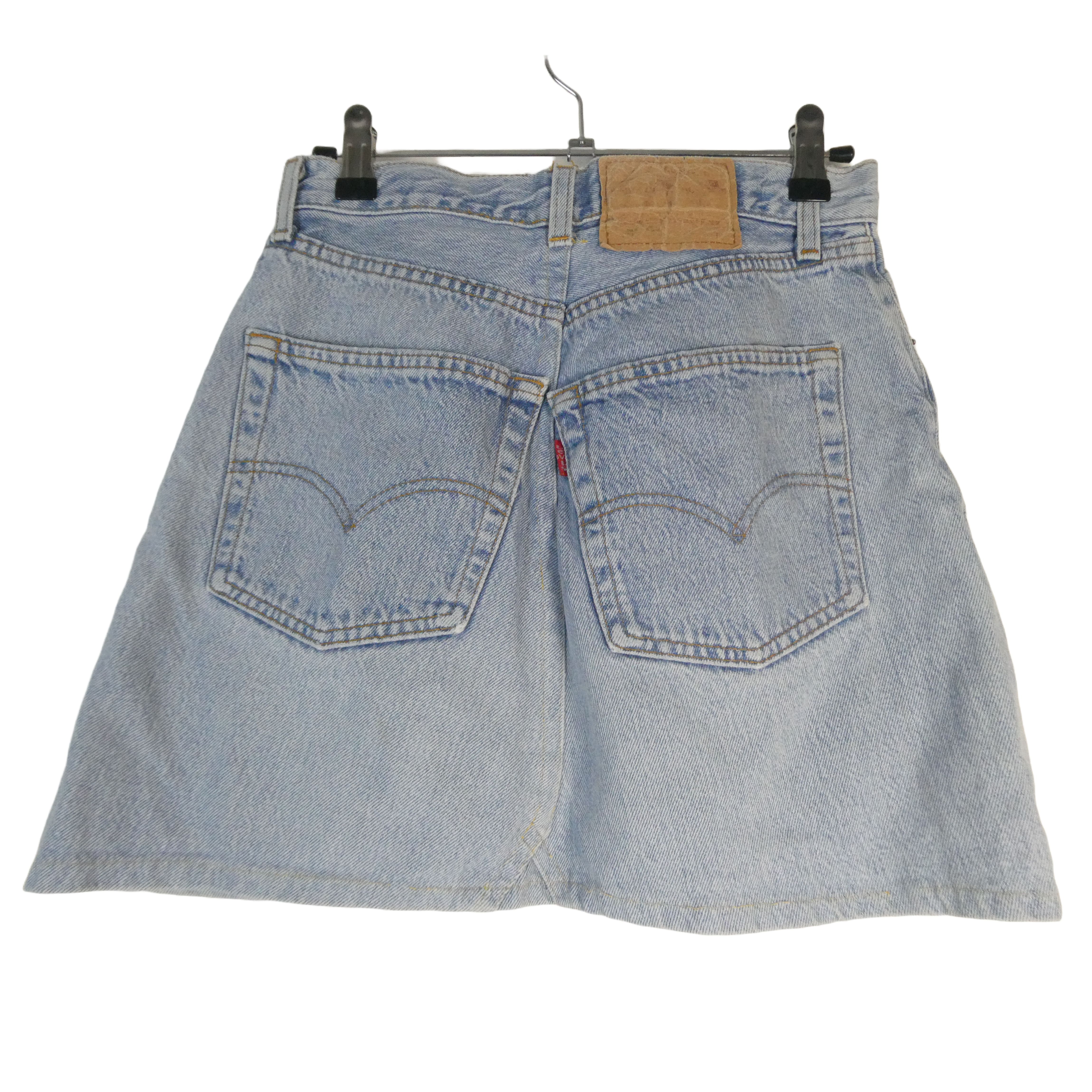Levi's Mini-jupe jean délavée - Taille 36 - Photo 2