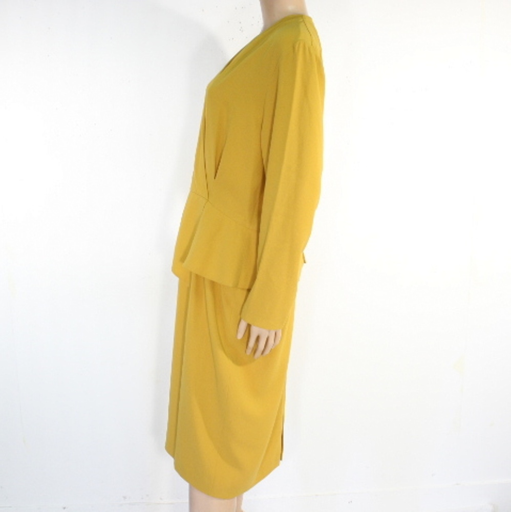 Robe Jaune Moutarde MARY WEST Taille 46 Bon état - Vue 2 - 