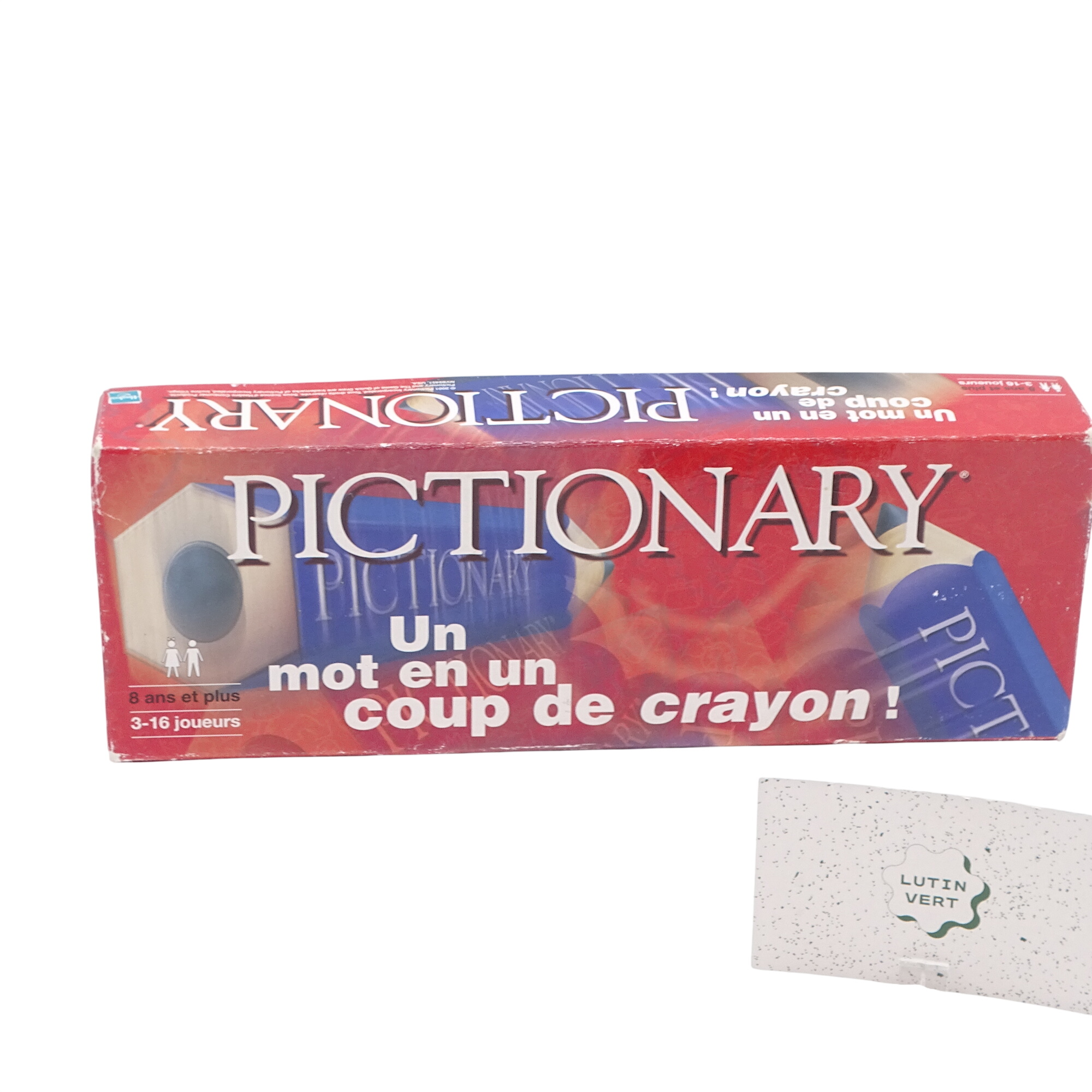 pictionary HASBRO - Dès 8 ans | Ref 14625 Très bon état -  reconditionné disponible sur Label Emmaüs
