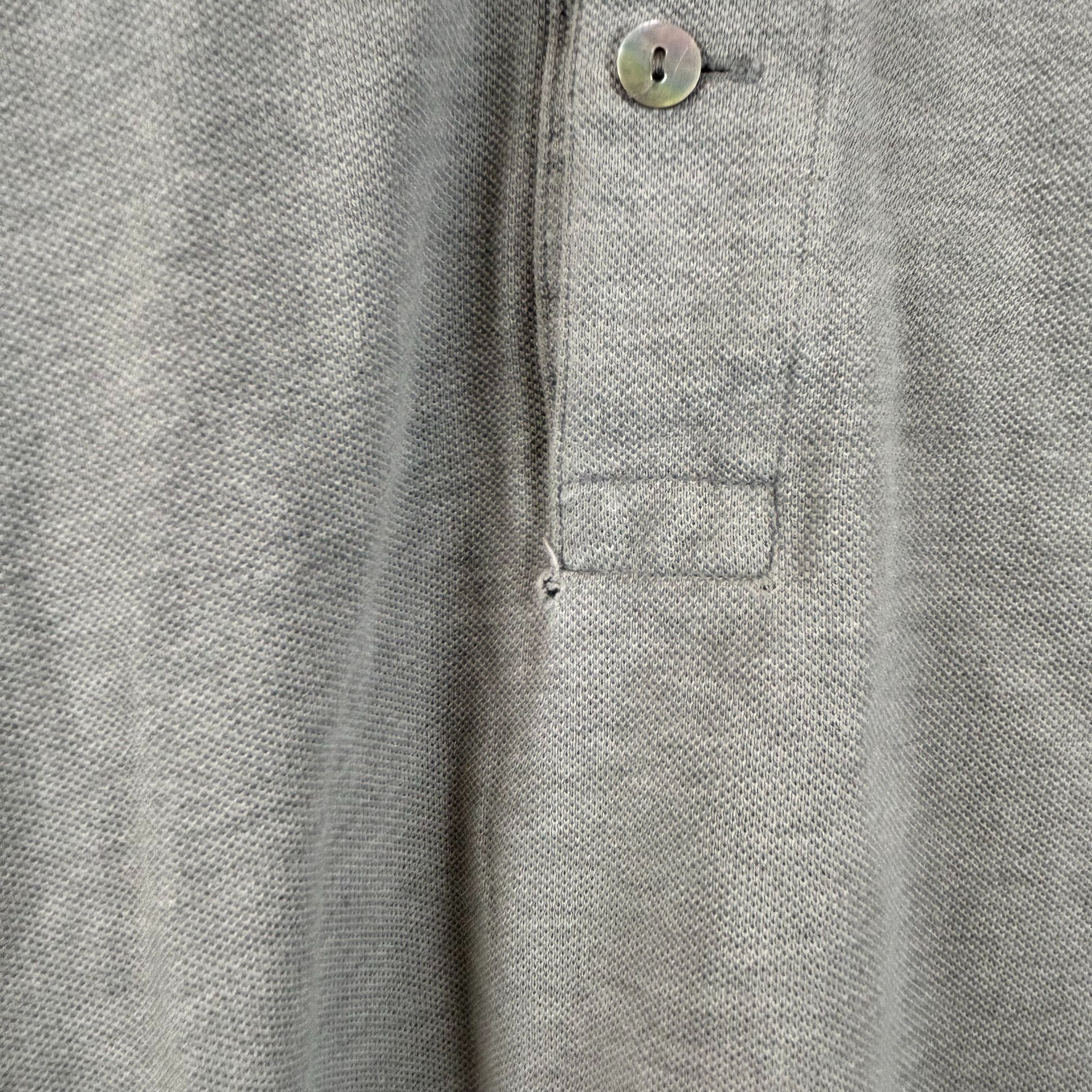 Lacoste - Polo gris 100% coton - Taille 42 - Photo 4