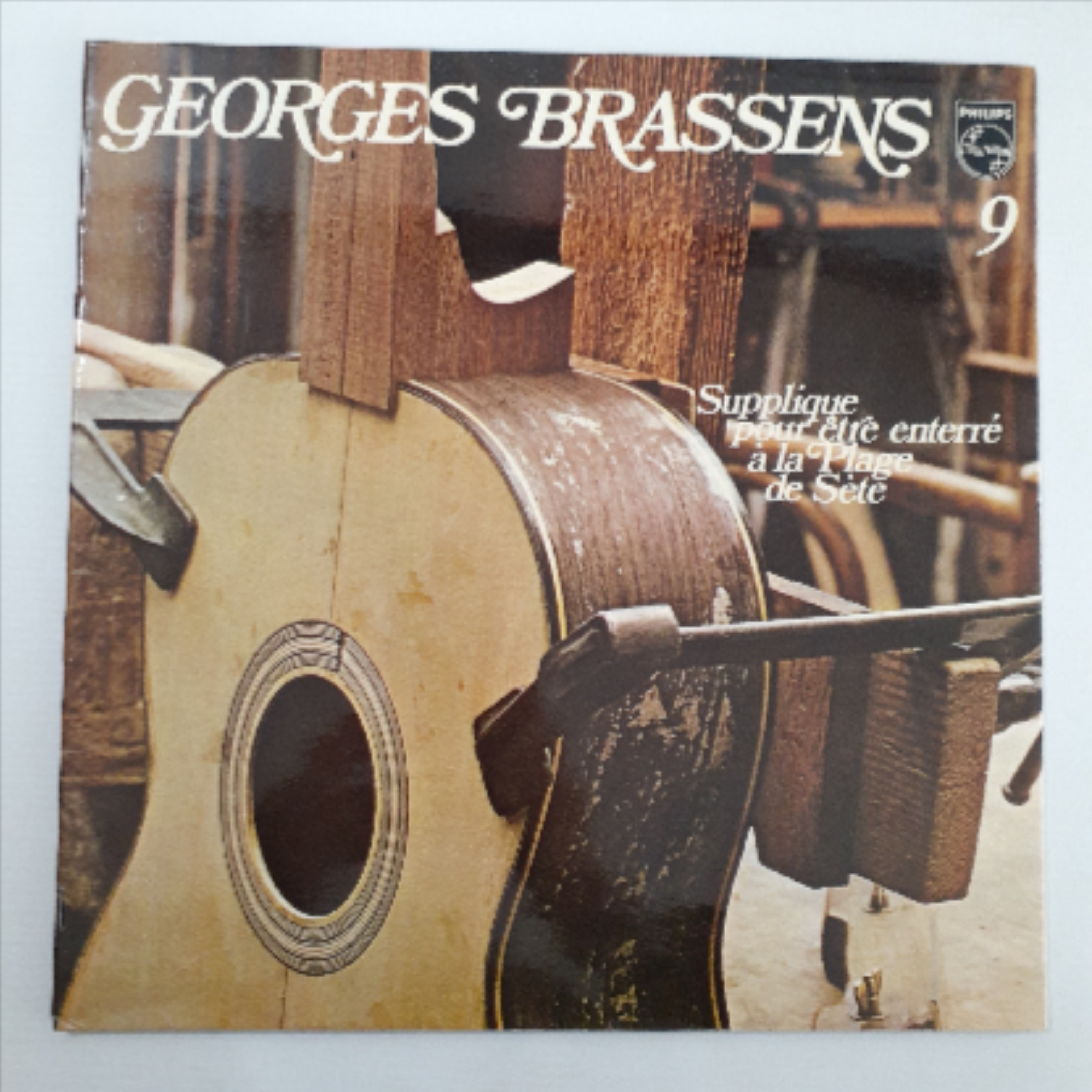 Lot de 8 vinyles collection Georges Brassens Très bon état - Vue 9 - 