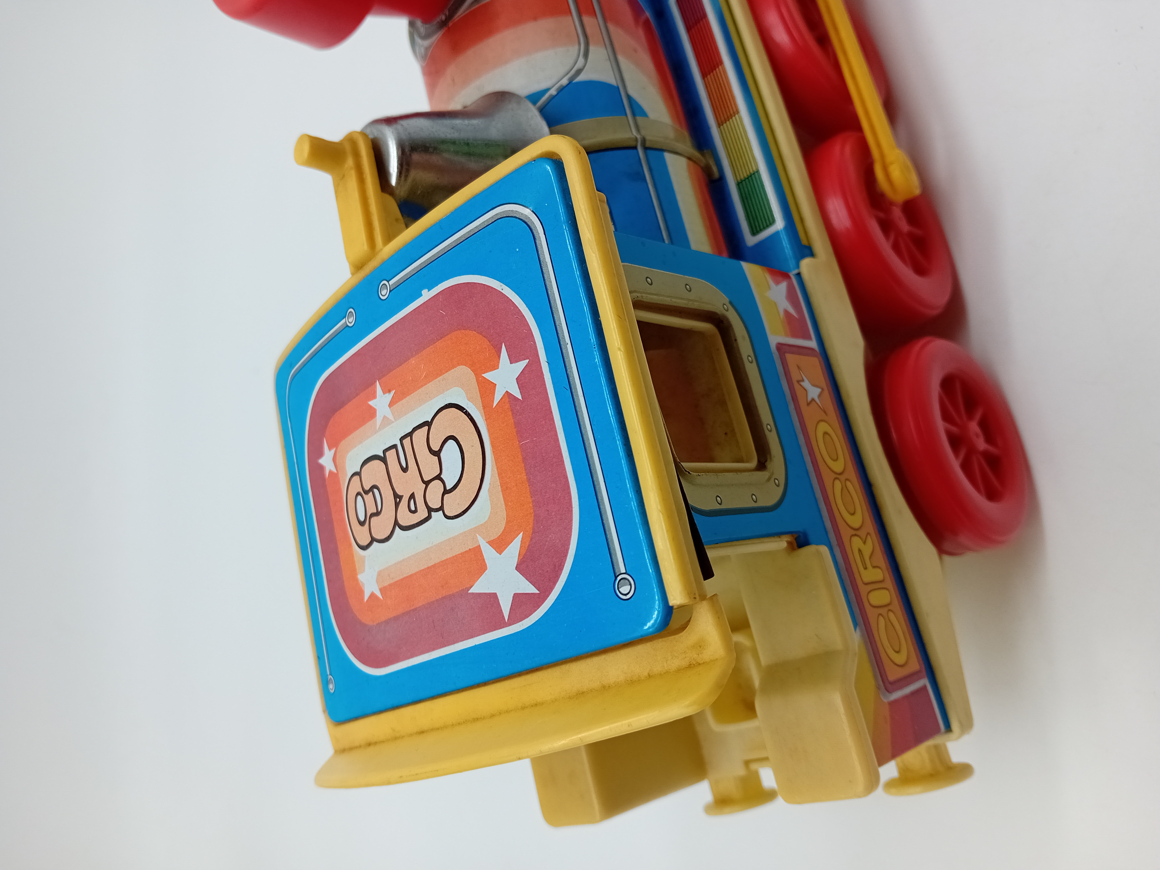 Locomotive Jouet Vintage Obertoys (b730) Bon état - Vue 6 - 