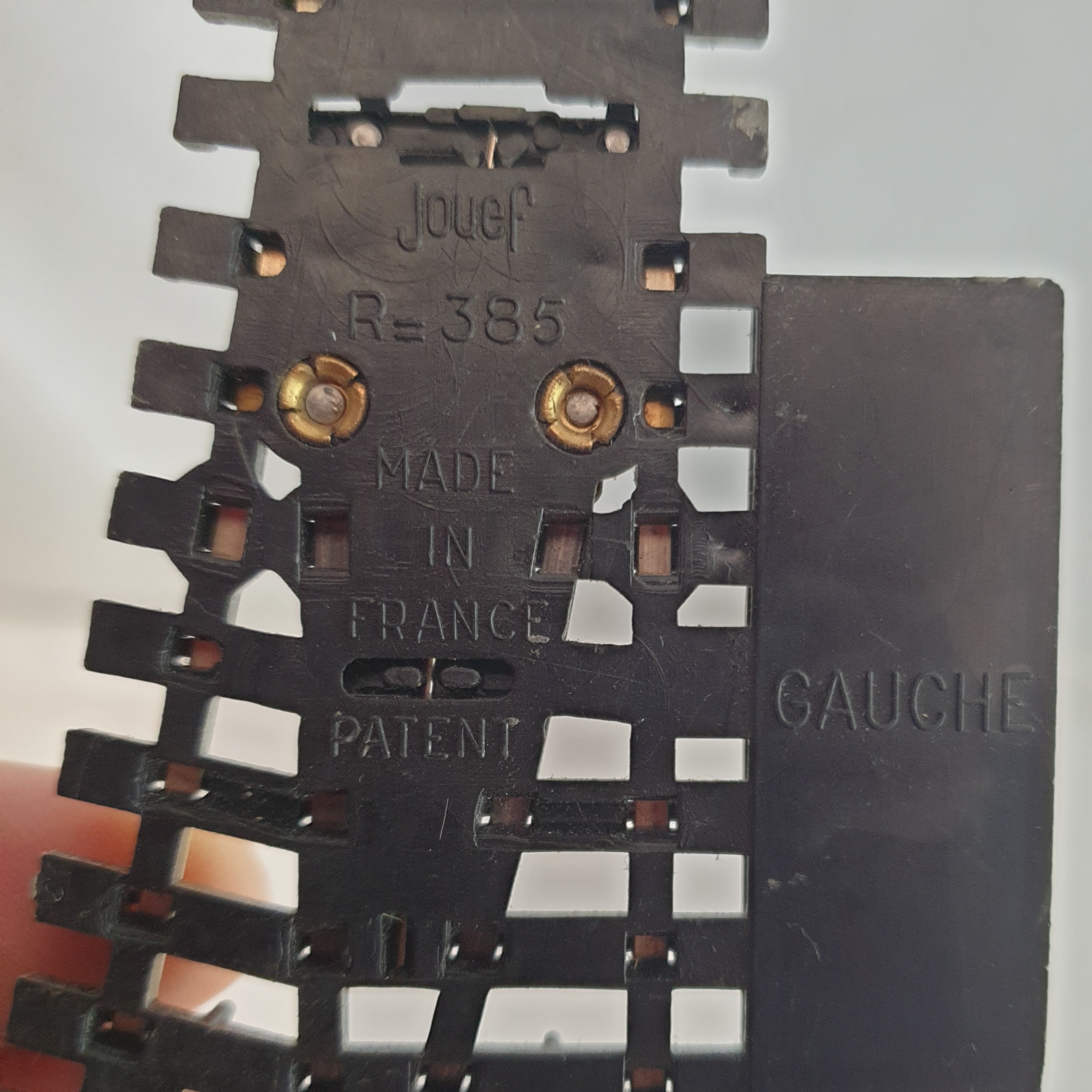 Modélisme aiguillage gauche R 385 -Jouef - Très bon état - Photo 5