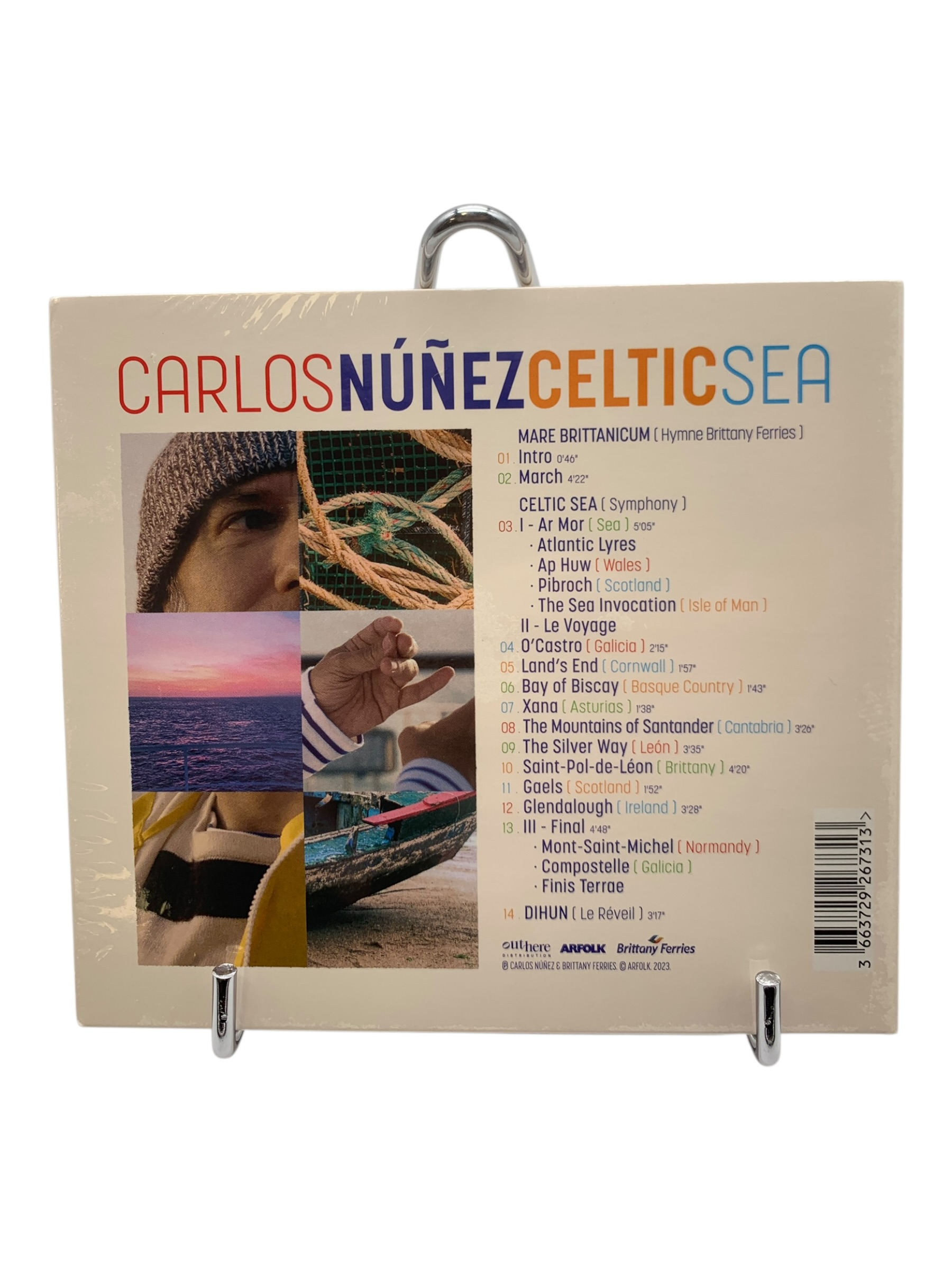 Voir photo 2 de CD - Carlos Núñez - Celtic Sea CD - Carlos Núñez - Celtic Sea Comme neuf - Vue 2 -