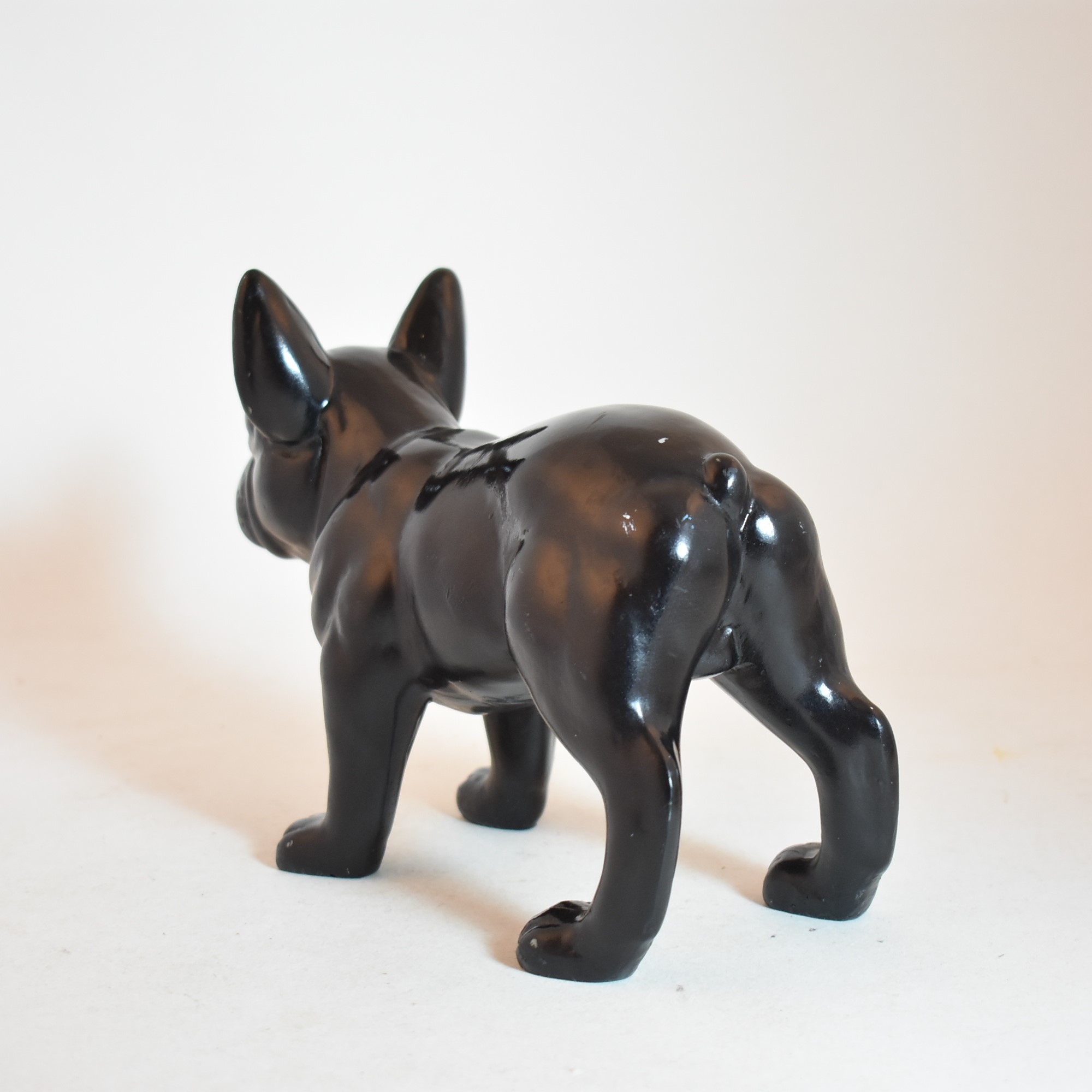 🐾 Statue déco bulldog noir – style moderne - Photo 4