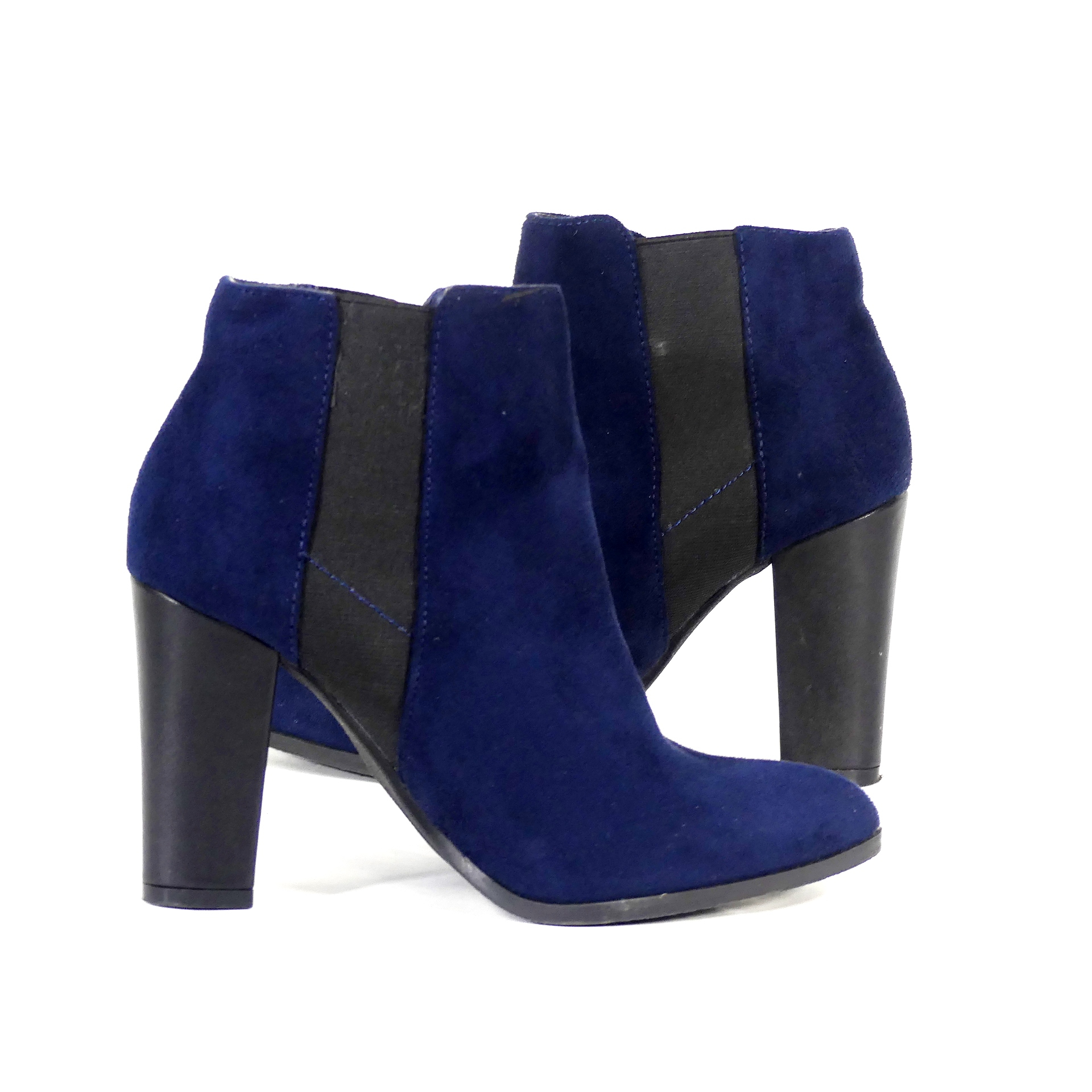 Bottines à talons bleues - Cache Cache - T 36 Très bon état - Vue 2 - 