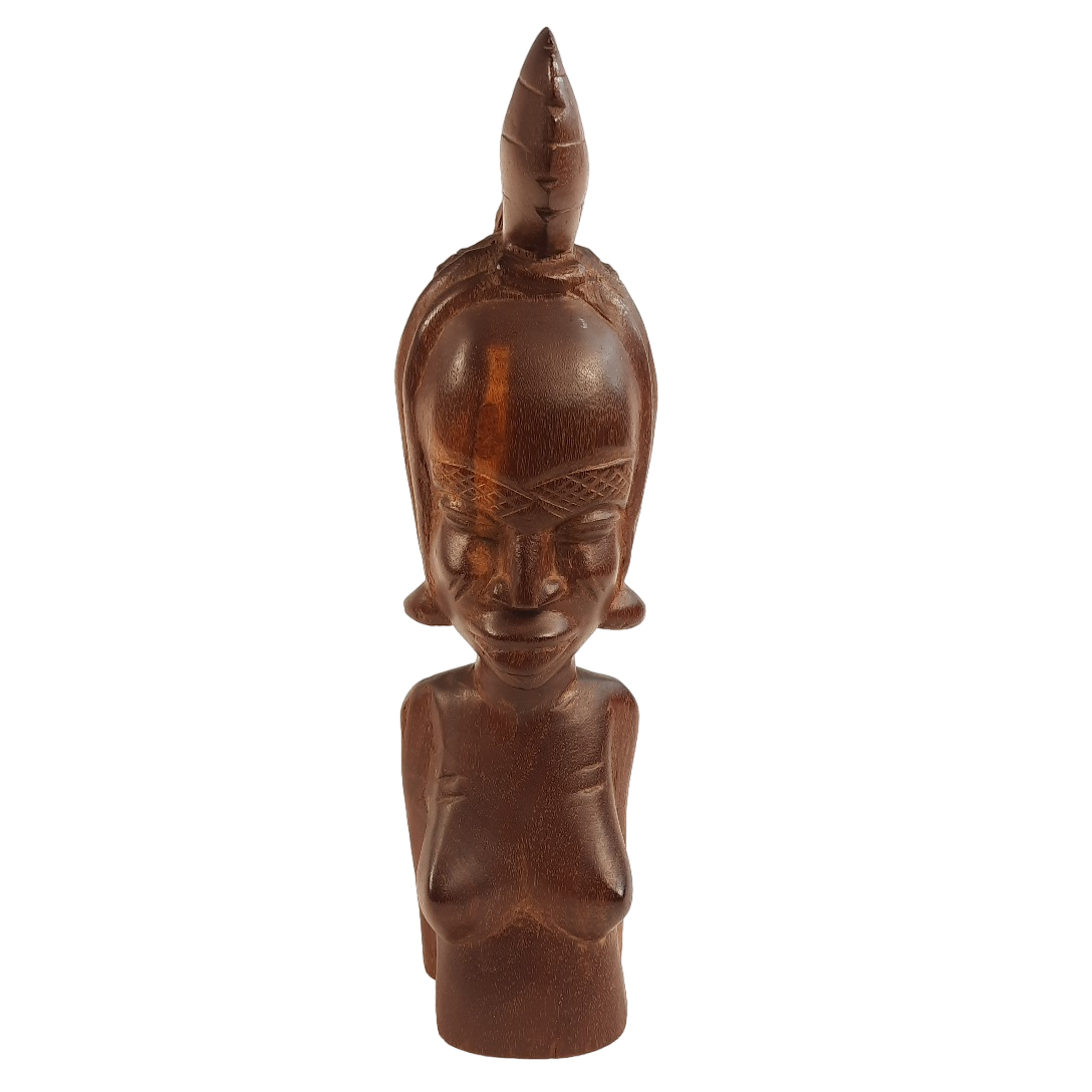 SCULPTURE AFRICAINE EN EBENE - Photo 0