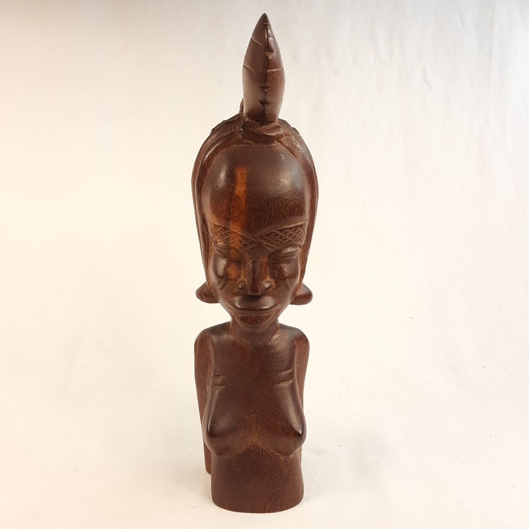 SCULPTURE AFRICAINE EN EBENE - Photo 1