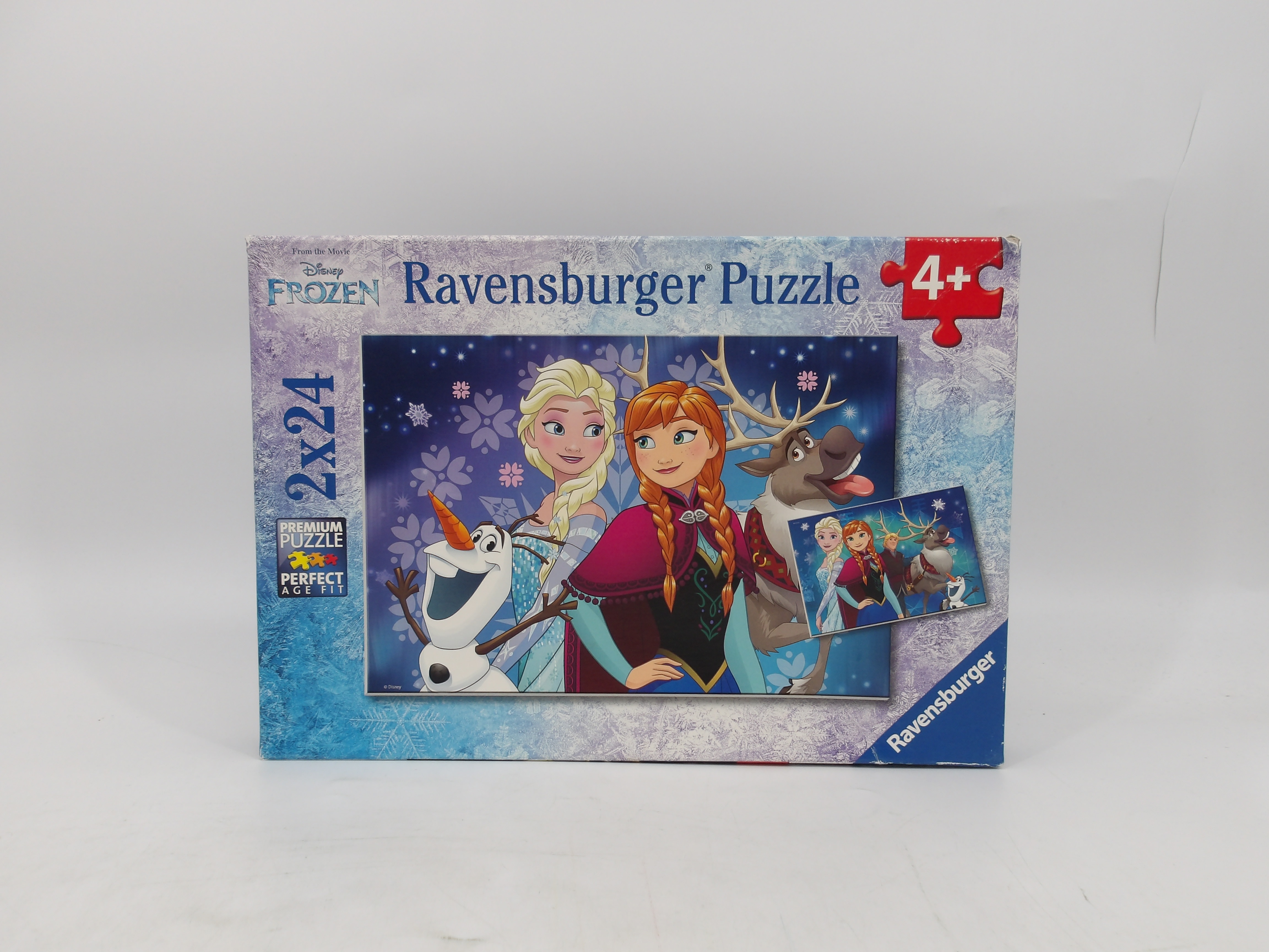 Voir photo 3 de Puzzle Disney - Reine des neiges - 2x24 pièces- Édition 2016 Puzzle Disney - Reine des neiges - 2x24 pièces- Édition 2016 Comme neuf - Vue 3 -