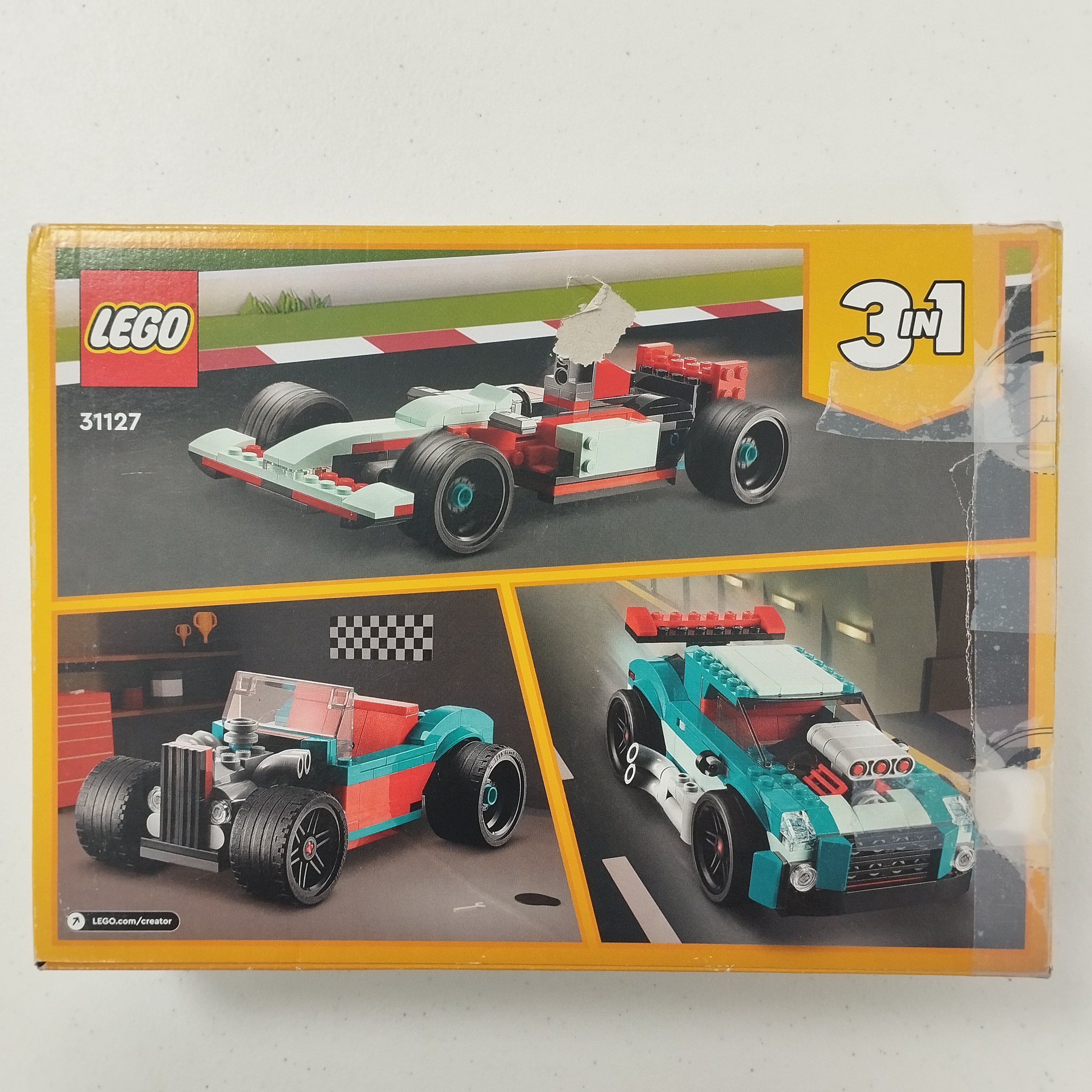 Lot de 2 boites Lego Creator (5865 & 31127)  - Vue 3 - 