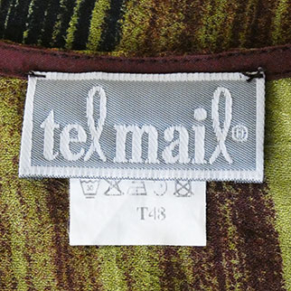 Blouse multicolore imprimée - Femme - TEL MAIL - Taille 48 - Photo 3
