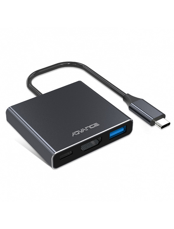 Hub Advance 3 en 1 Xpand Smart USB-C + HDMI Comme neuf -  reconditionné disponible sur Label Emmaüs