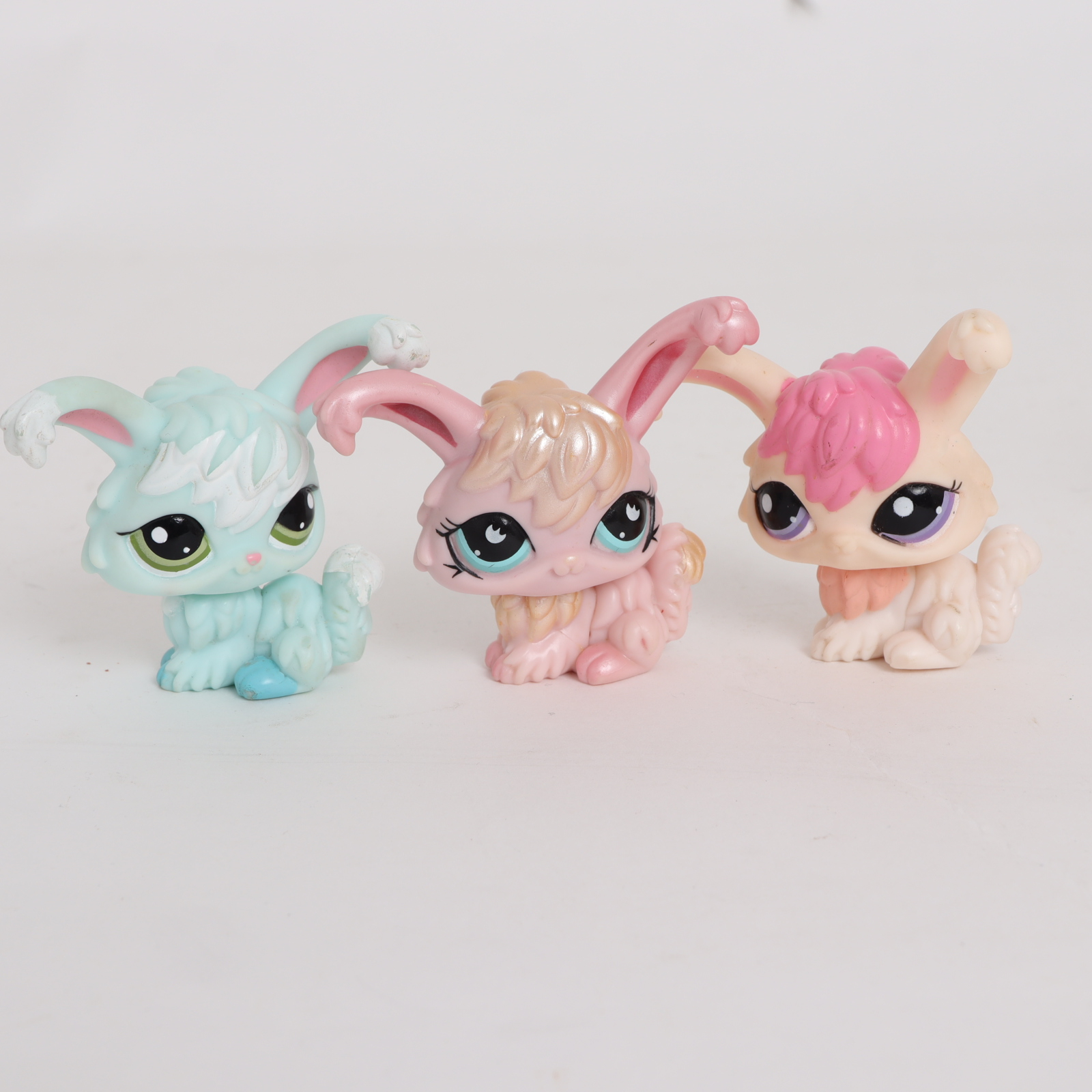 Lot de 18 figurines lapins Hasbro LPS Pet Shop Bon état - Vue 2 - 