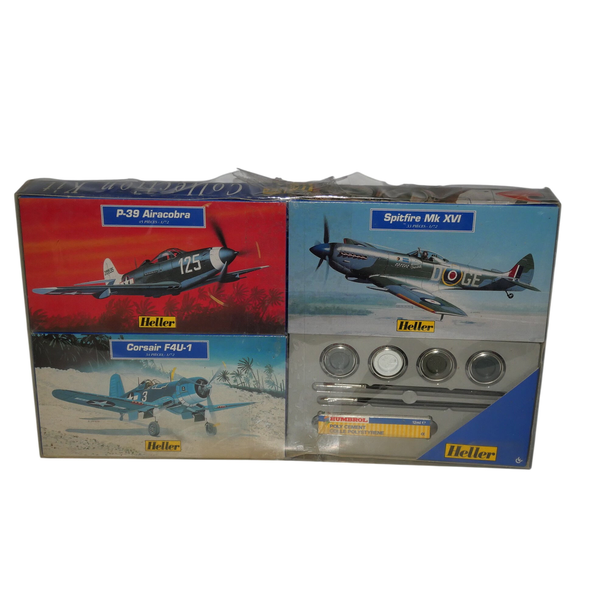 Acheter Lot de 3 Maquettes d'avion HELLER Collection Kit - 20,30 € Lot de 3 Maquettes d'avion HELLER Collection Kit - reconditionné disponible sur Label Emmaüs