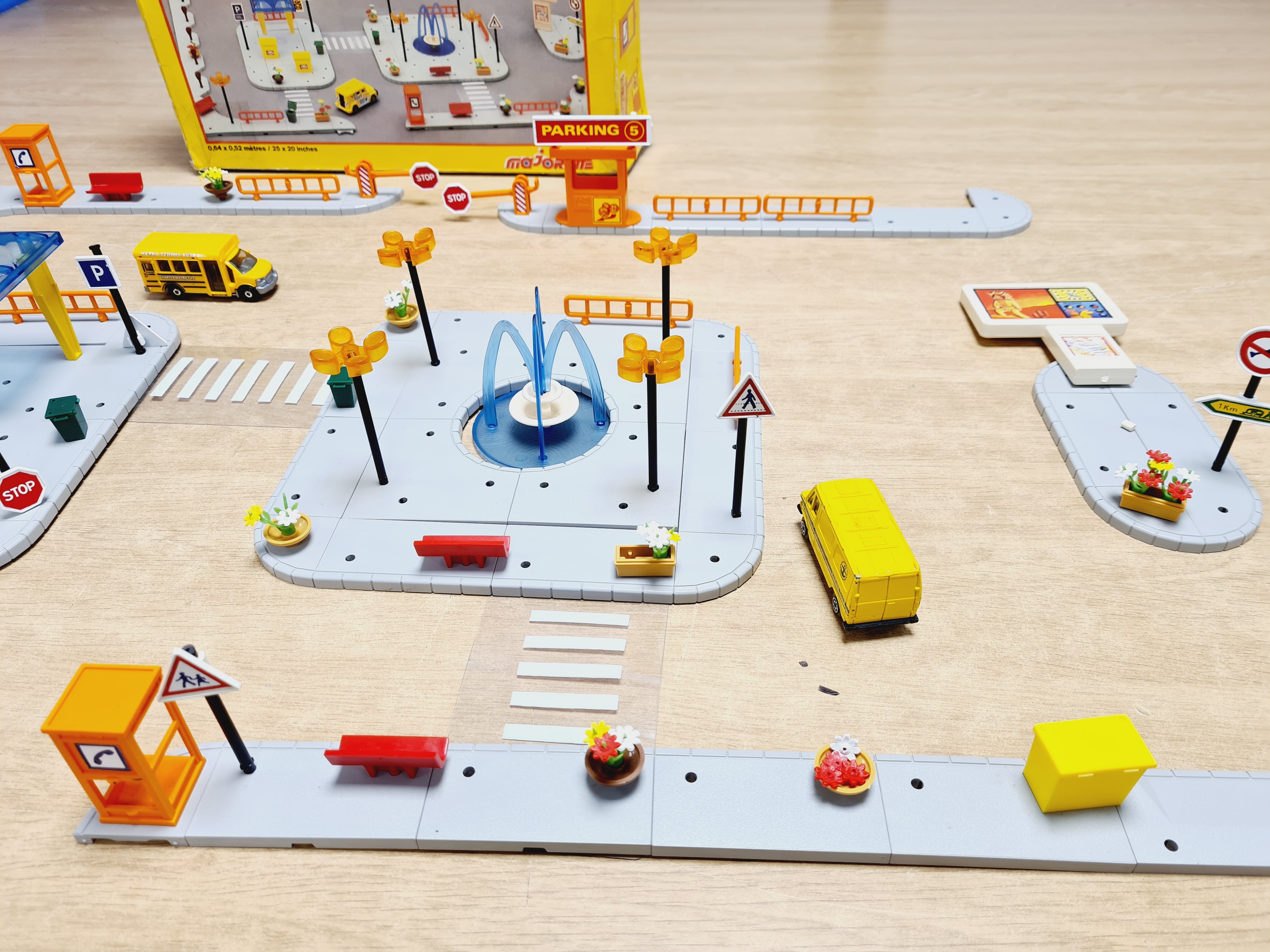 Circuit voiture vintage - Majokit No.735 incomplet - Majorette 1986 - 6 ans+ - État correct - Photo 12