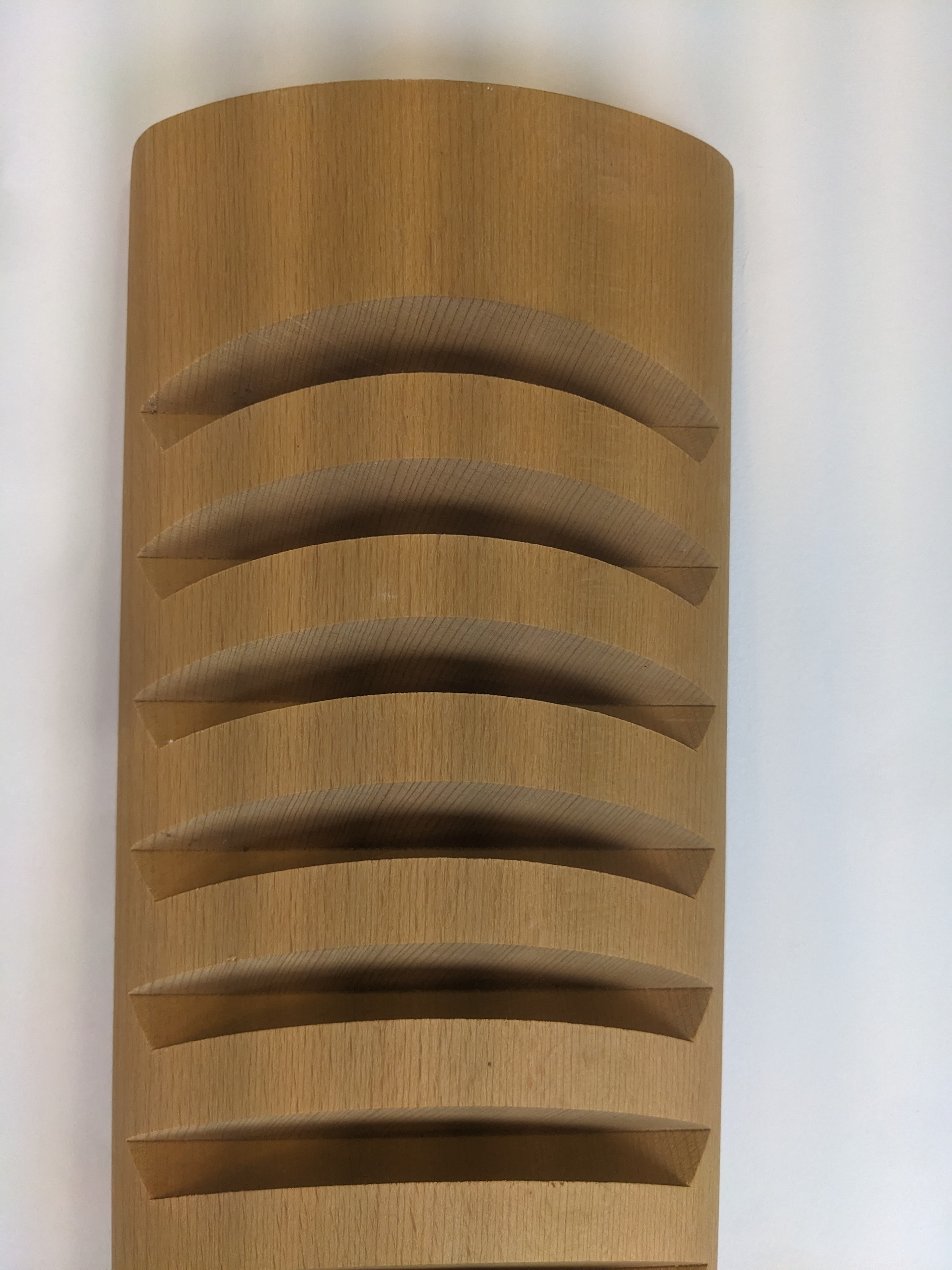 Range CD murale en bois - Photo 2