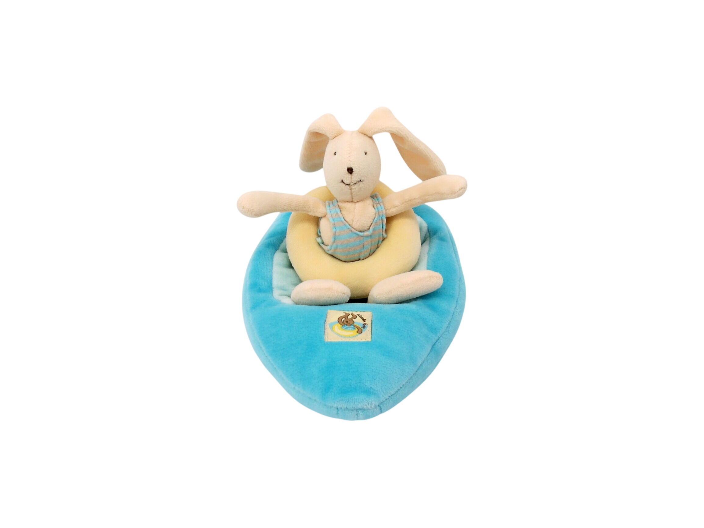 Doudou musical - Lapin bouée Très bon état -  reconditionné disponible sur Label Emmaüs