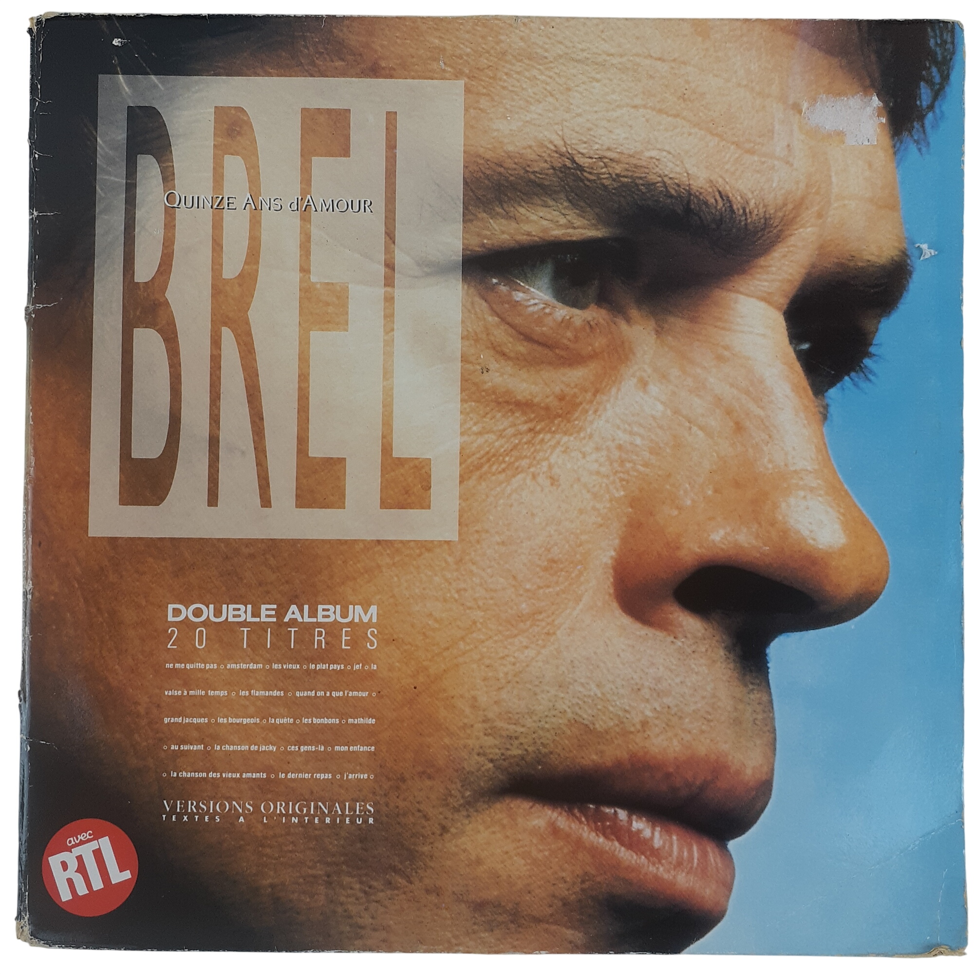 Acheter Brel quinze ans d'amour 1988 Très bon état - 29,00 € Brel quinze ans d'amour 1988 Très bon état - reconditionné disponible sur Label Emmaüs