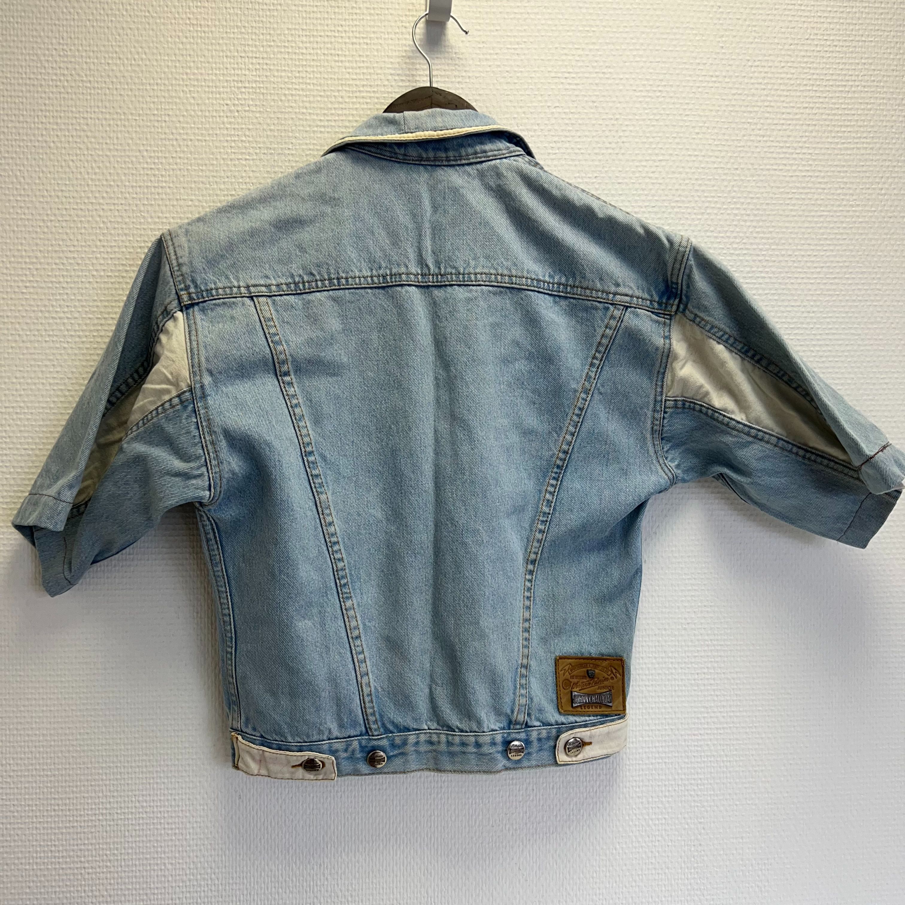 Veste Johnny Hallyday Western Passion Jean enfant - 8 ans - Bon état - Photo 2