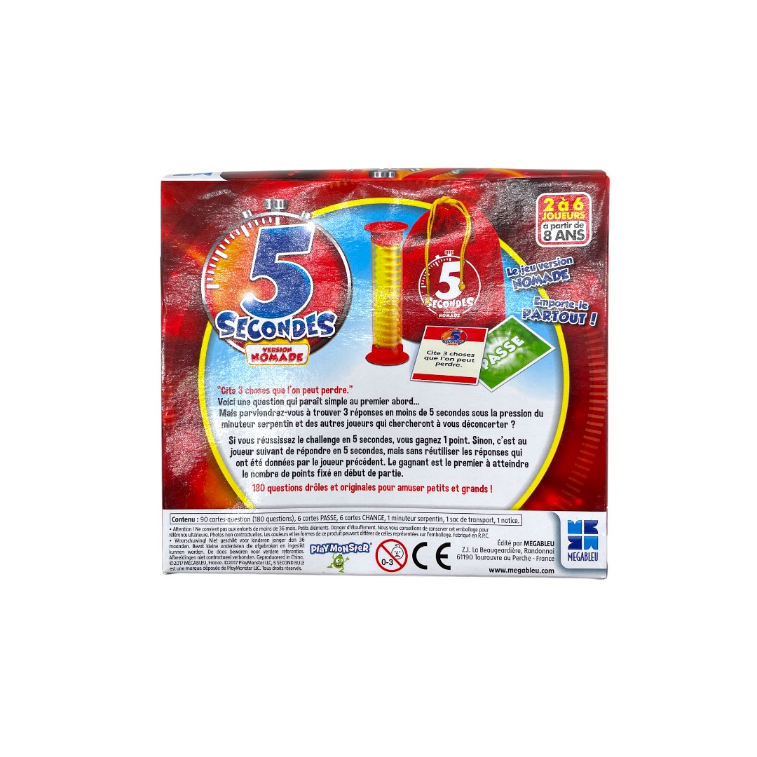 5 Secondes - Version nomade- Édition 2017 Comme neuf - Vue 3 - 