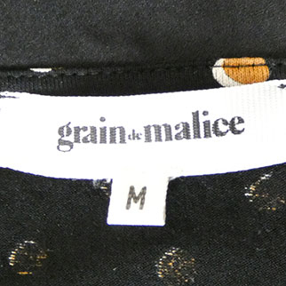T-shirt noir imprimé à pois - Femme - GRAIN DE MALICE - Taille M - Photo 4